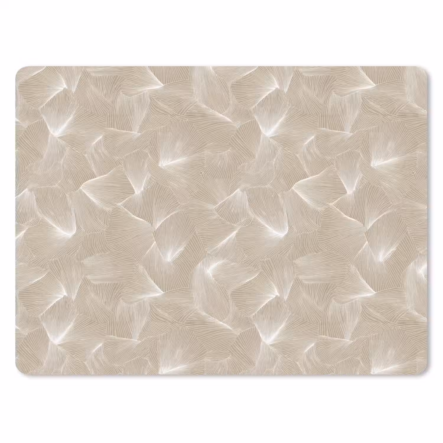 Organisch - Textuur - Beige muismat rubber klein 262 -3d