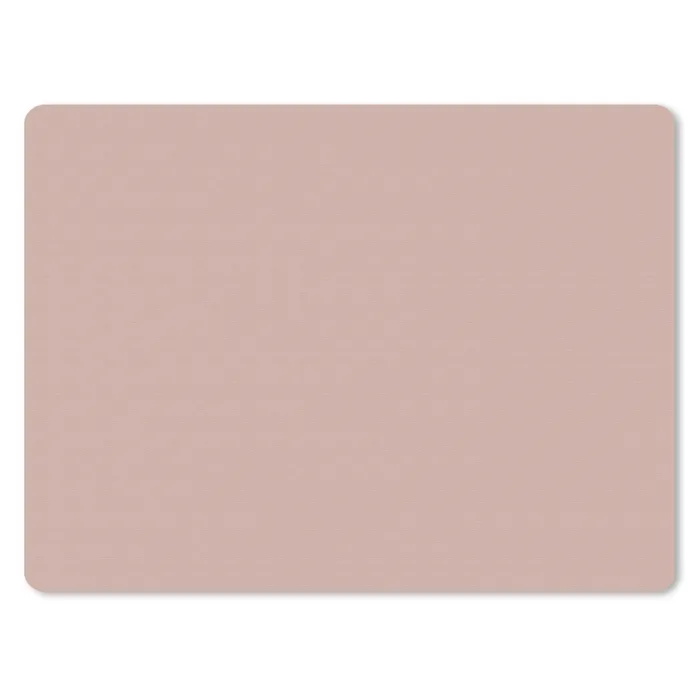 Roze - Palet - Oud - Effen - Oudroze muismat rubber klein 262 -3d