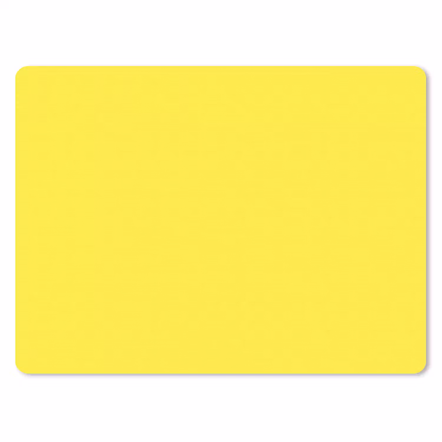 Soft - Custard - Geel muismat rubber klein 262 -3d