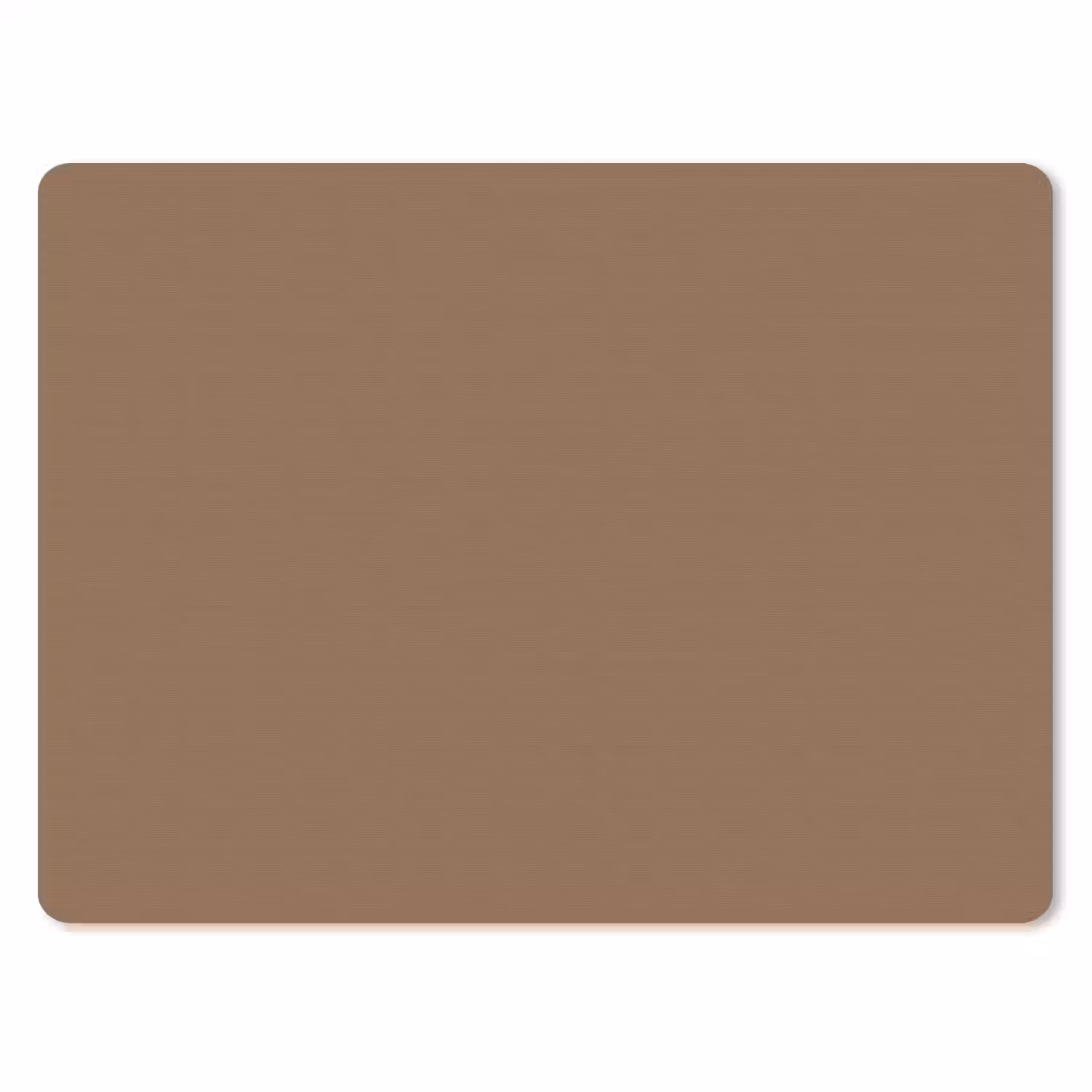 Soft - Walnut - Bruin muismat rubber klein 262 -3d