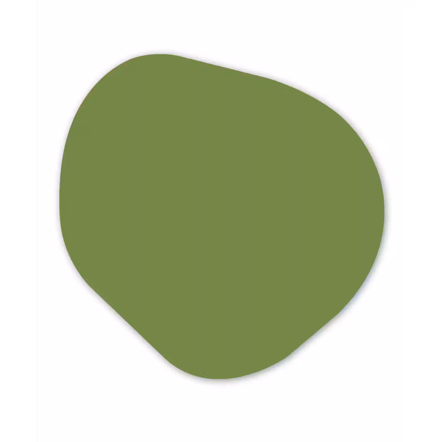 Moss - Green - Groen Wandcirkel Organisch Forex 3mm klein 629 -3d