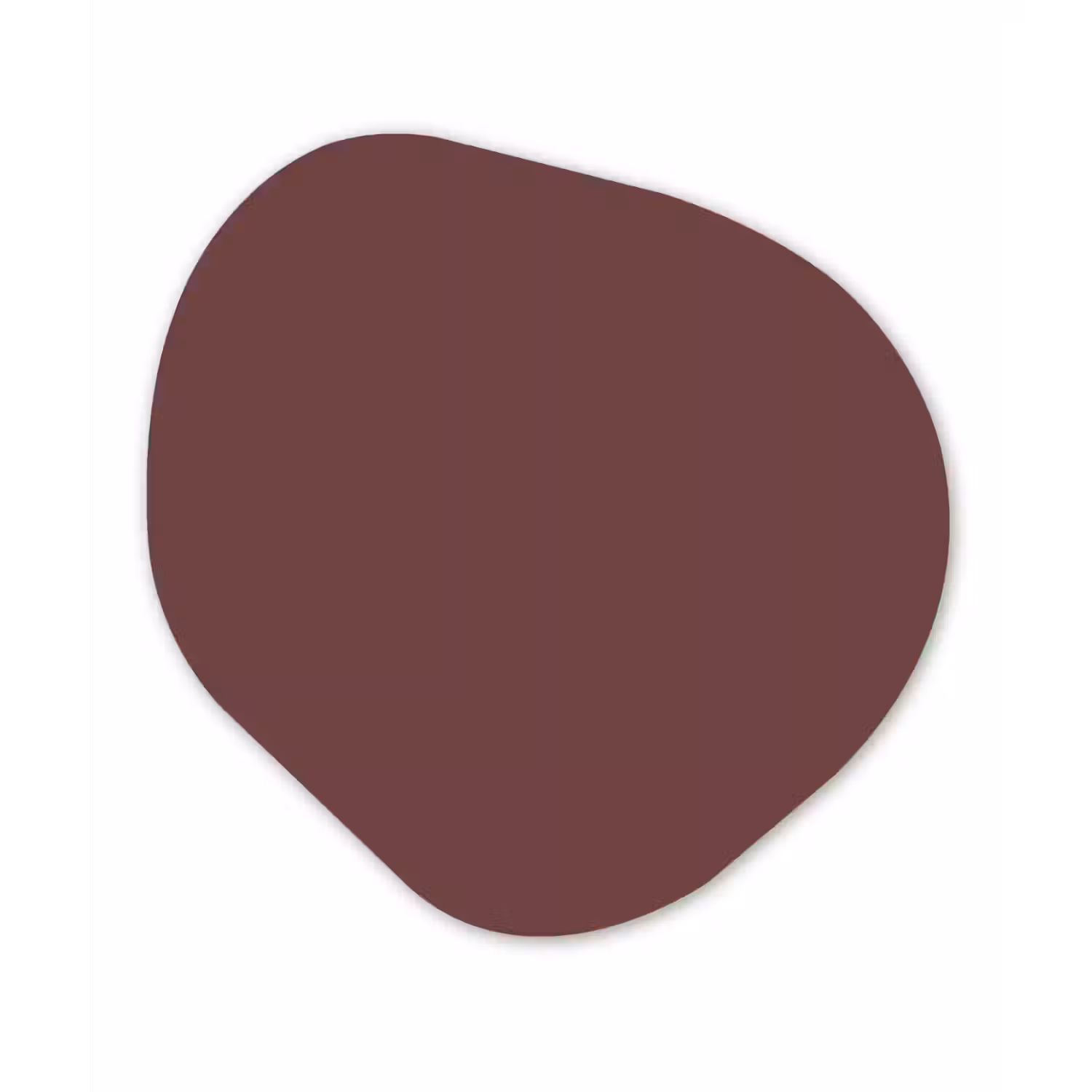 Velvet - Merlot - Rood Wandcirkel Organisch Forex 3mm klein 629 -3d