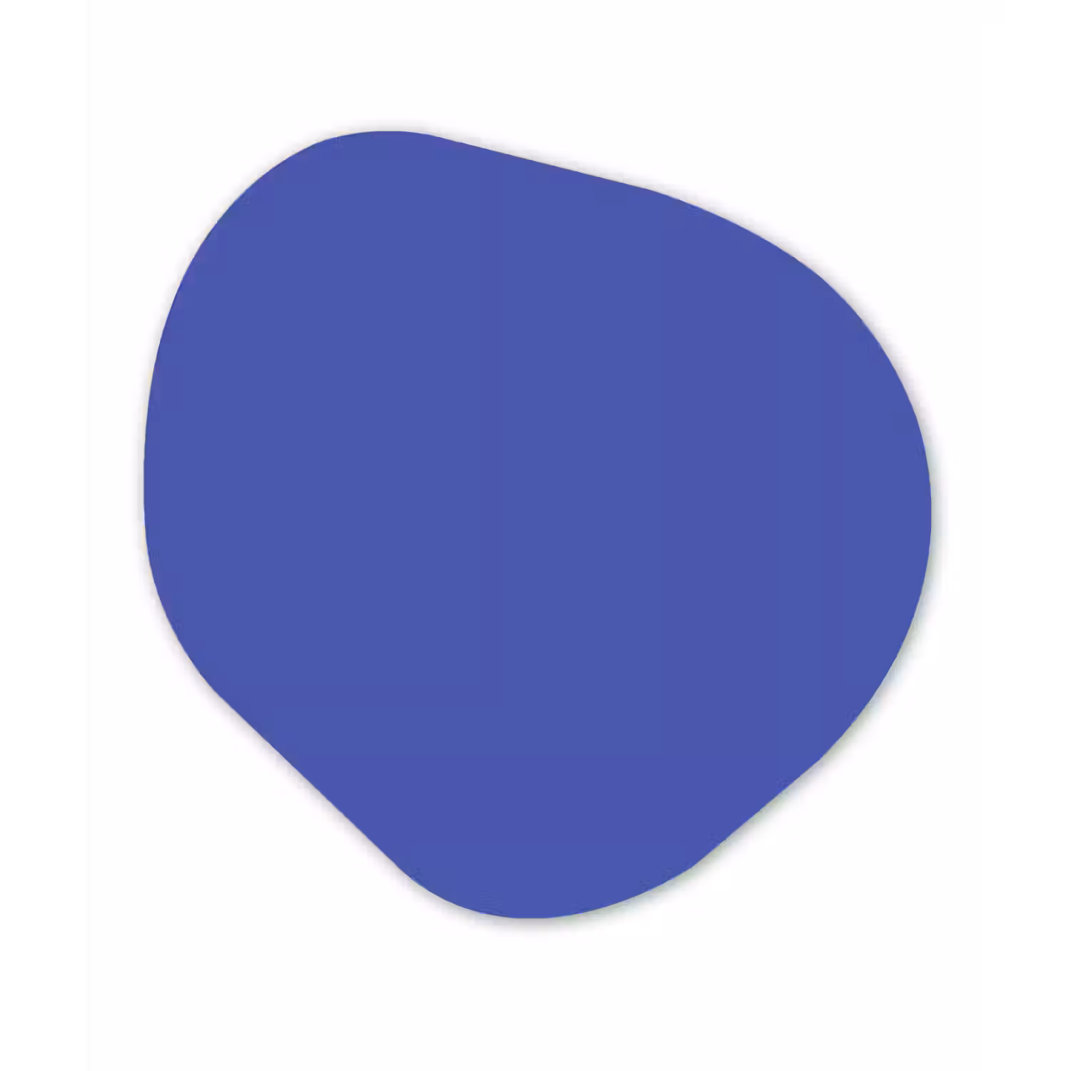 Chinese - Blue - Blauw Wandcirkel Organisch Aluminium middel 851 -3d