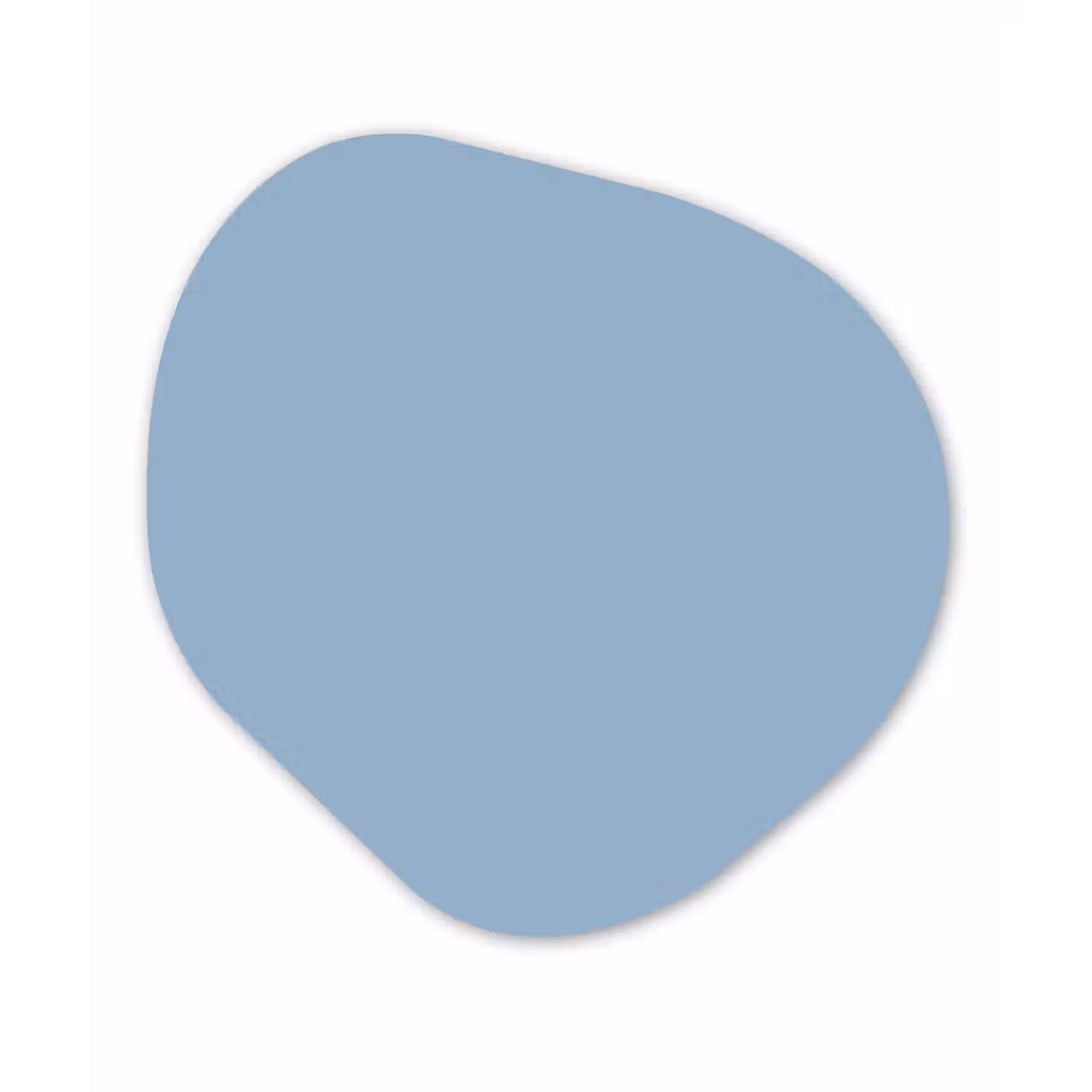 Dusty - Denim - Blauw Wandcirkel Organisch Aluminium middel 851 -3d