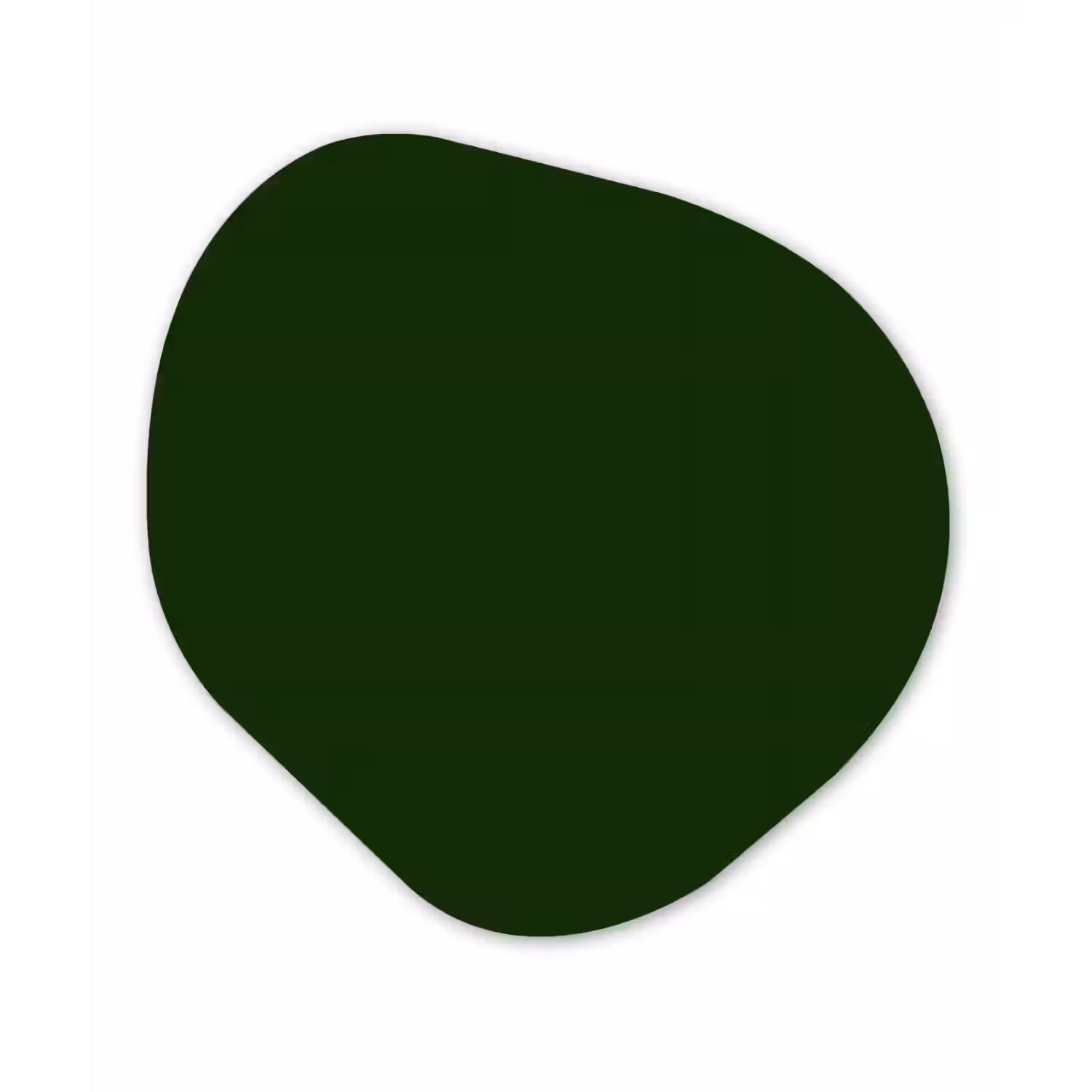 Forest - Green - Groen Wandcirkel Organisch Aluminium middel 851 -3d