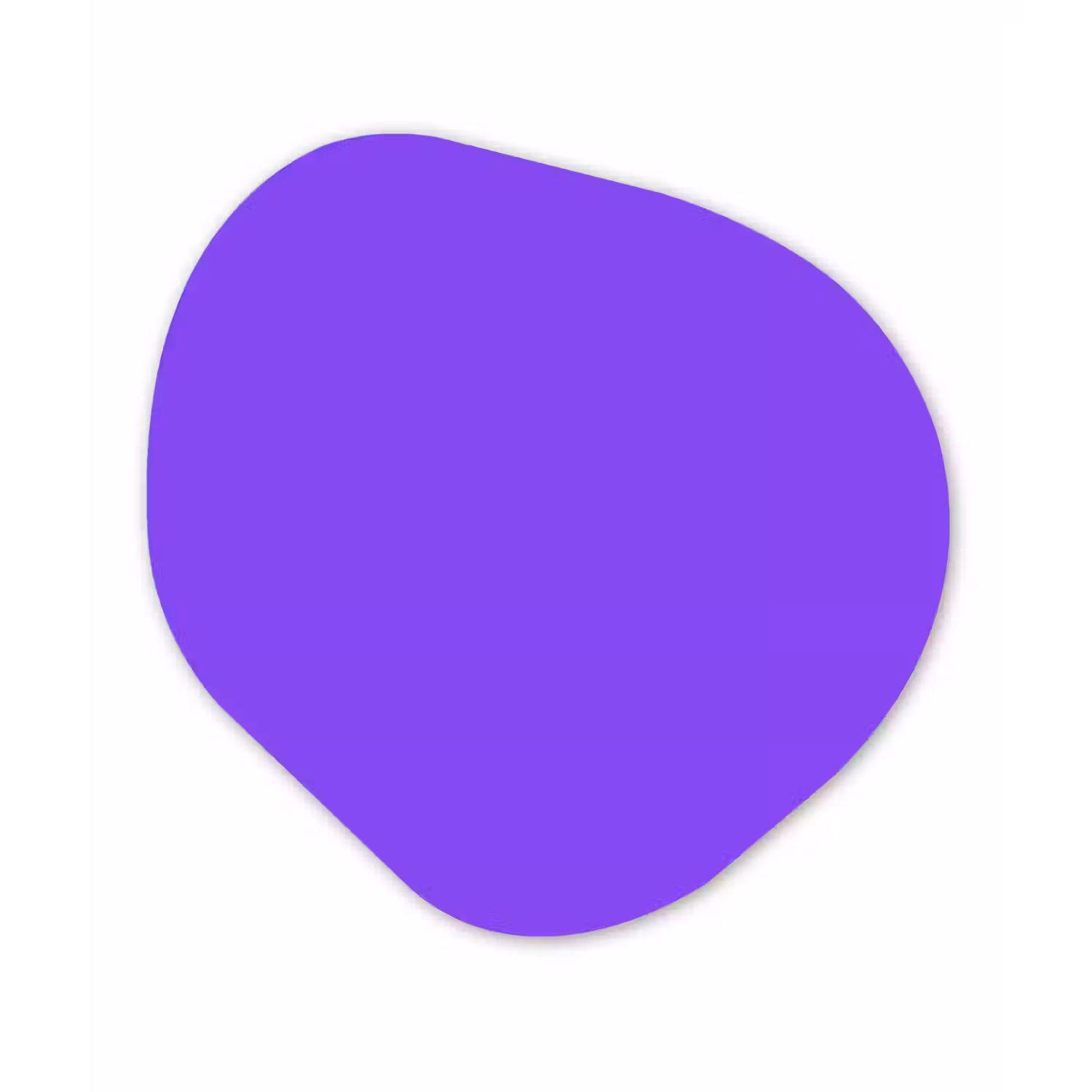 Vivid - Violet - Paars Wandcirkel Organisch Aluminium middel 851 -3d
