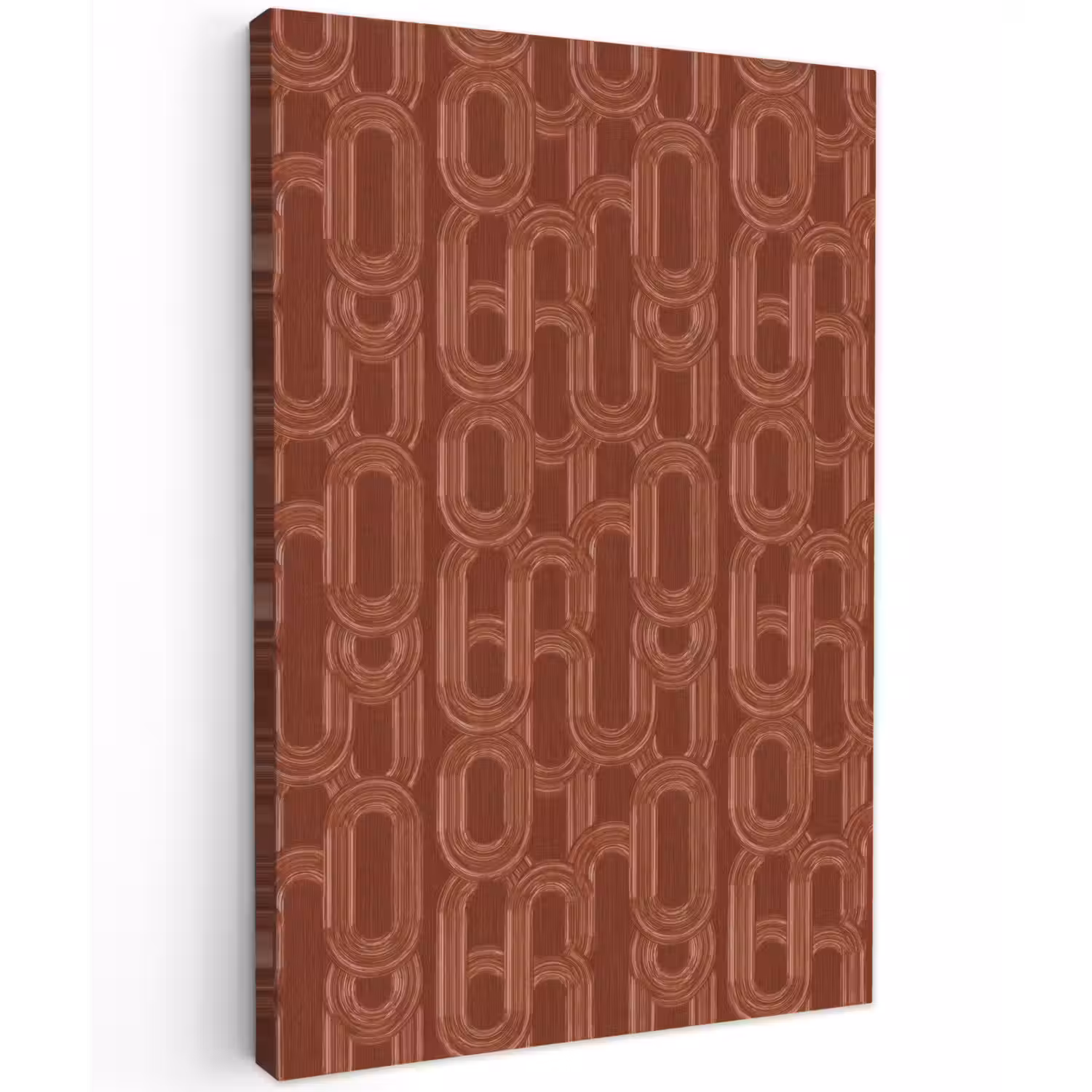 Abstract - Textuur - Bruin Tuinposter op houten frame 2 cm dik klein 841 -3d