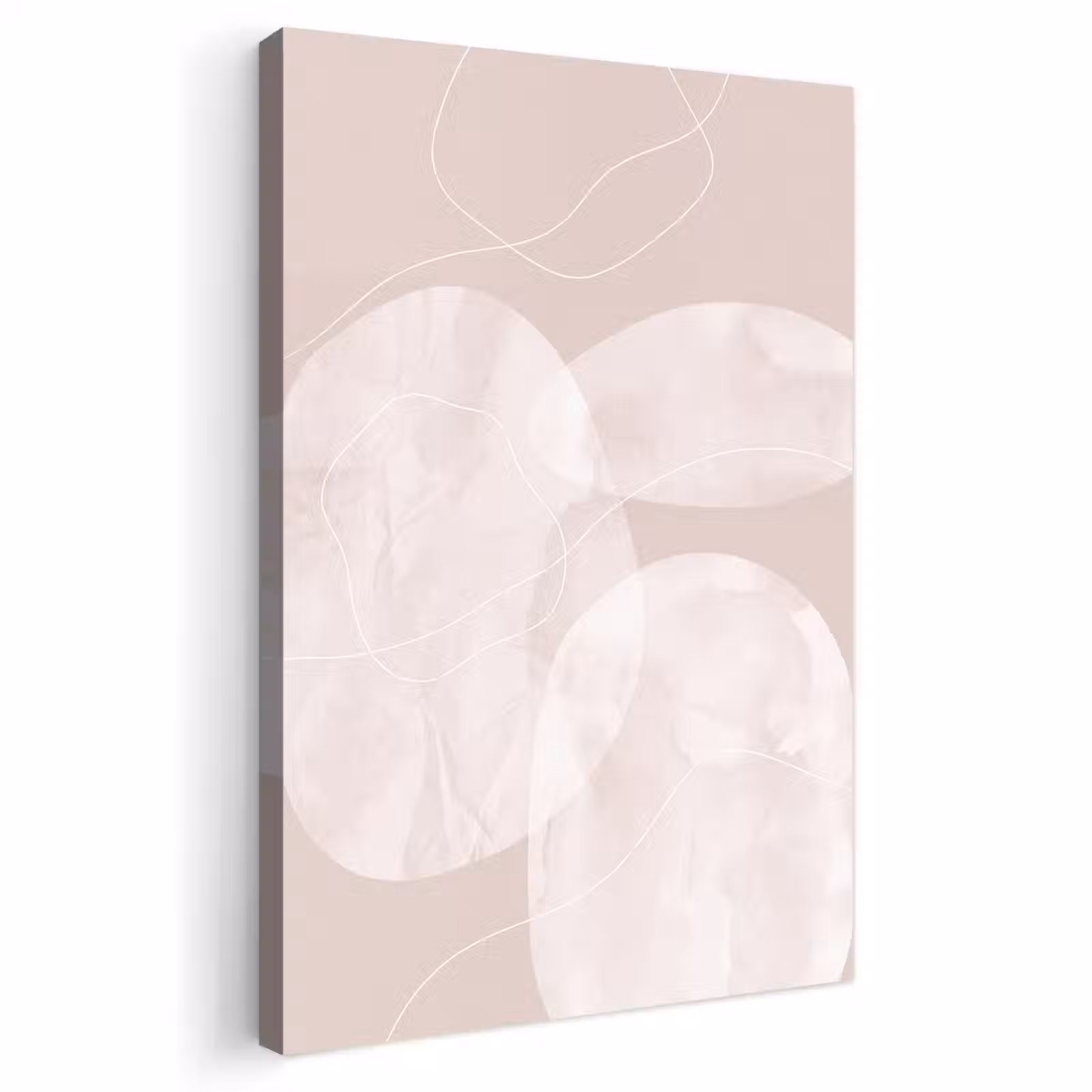 Outdoor Canvas Print - Art - Lines - Modern - Kunst - Lijnen - Modern Tuinposter op houten frame 2 cm dik klein