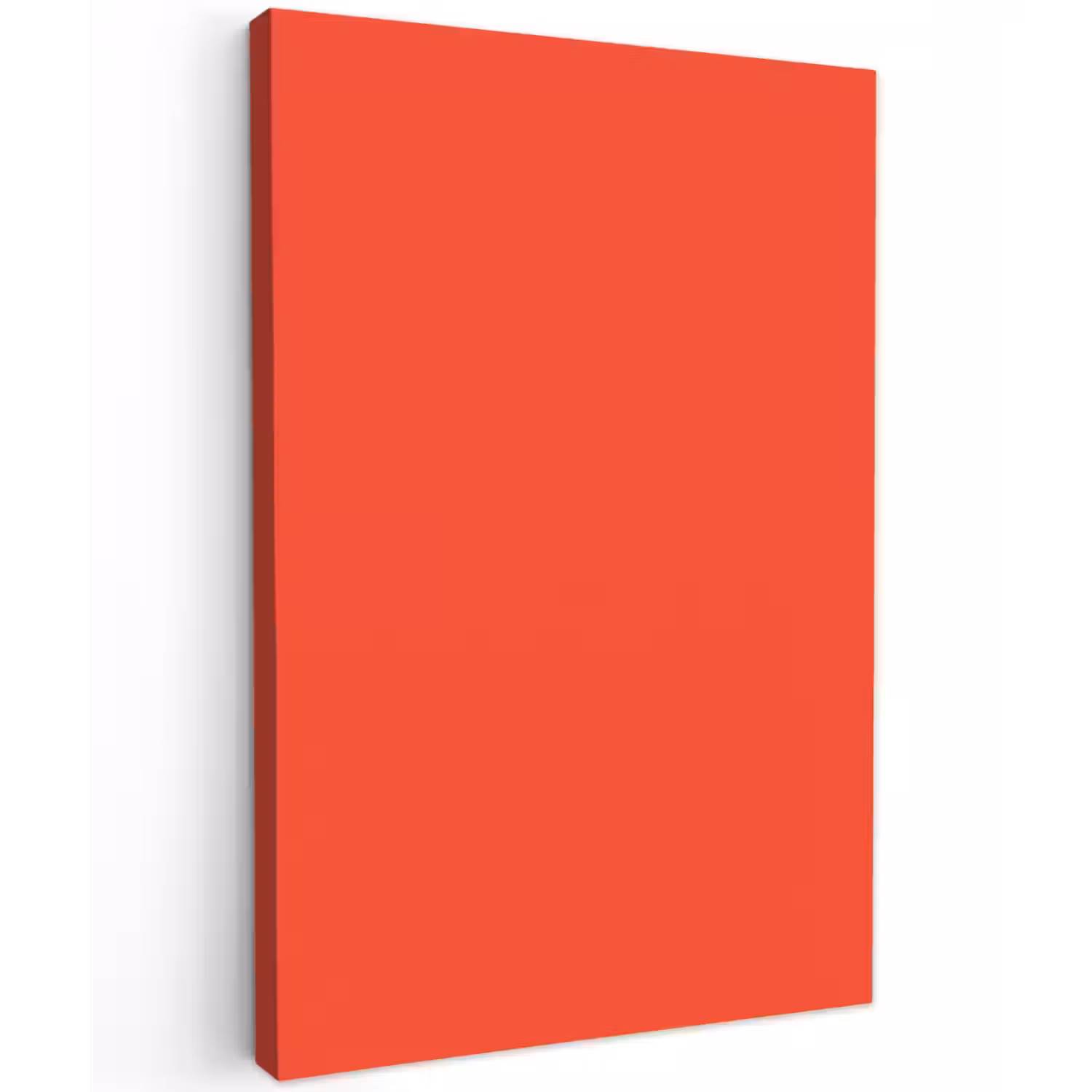Burnt - Coral - Oranje Tuinposter op houten frame 2 cm dik klein 841 -3d
