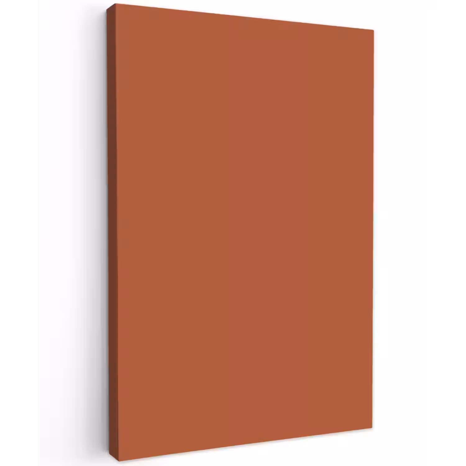Burnt - Sienna - Oranje Tuinposter op houten frame 2 cm dik klein 841 -3d