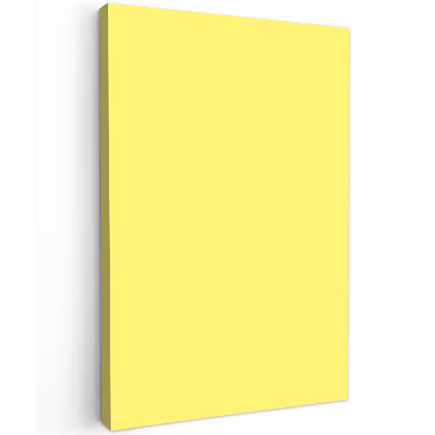 Buttery - Beige - Geel Tuinposter op houten frame 2 cm dik klein 841 -3d