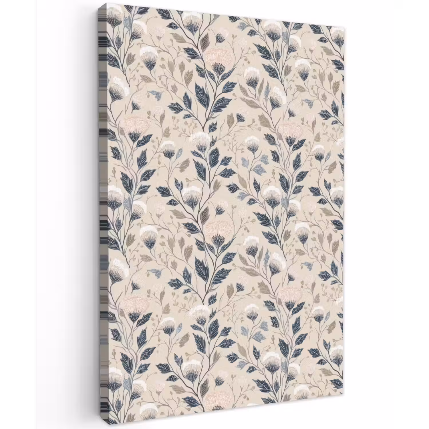 Klassiek - Botanisch - Kleurrijk Tuinposter op houten frame 2 cm dik klein 841 -3d