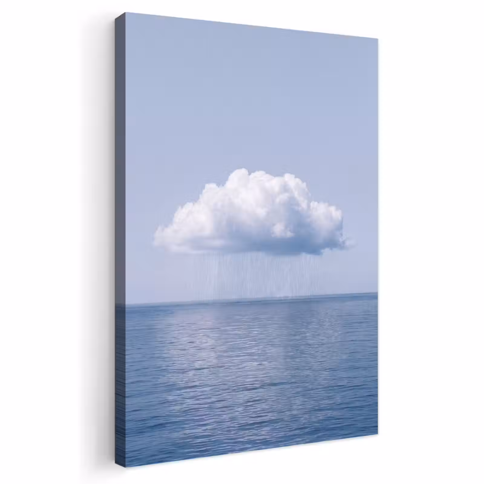 Outdoor Canvas Print - Cloud - Rain - Nature - Wolk - Regen - Natuur Tuinposter op houten frame 2 cm dik klein