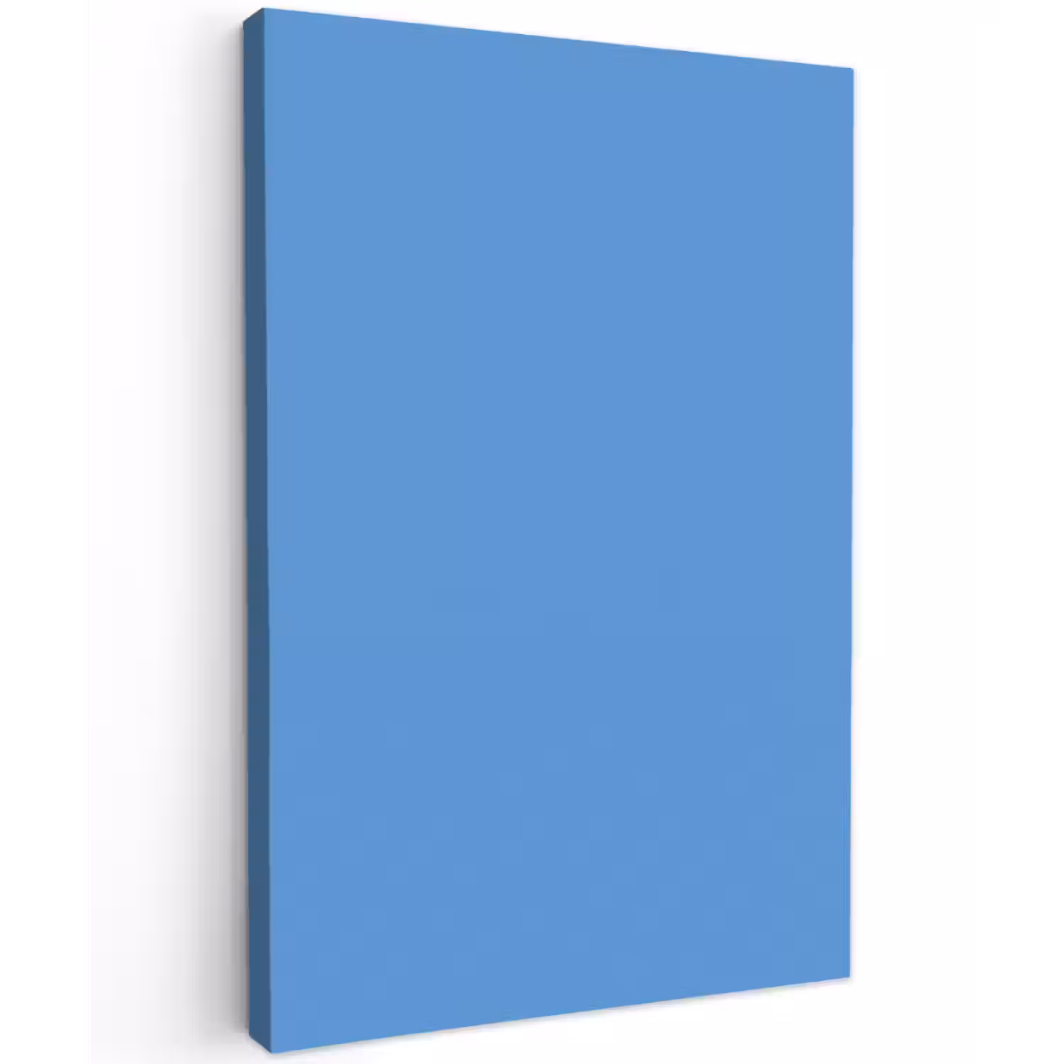 Cornflower - Blue - Blauw Tuinposter op houten frame 2 cm dik klein 841 -3d