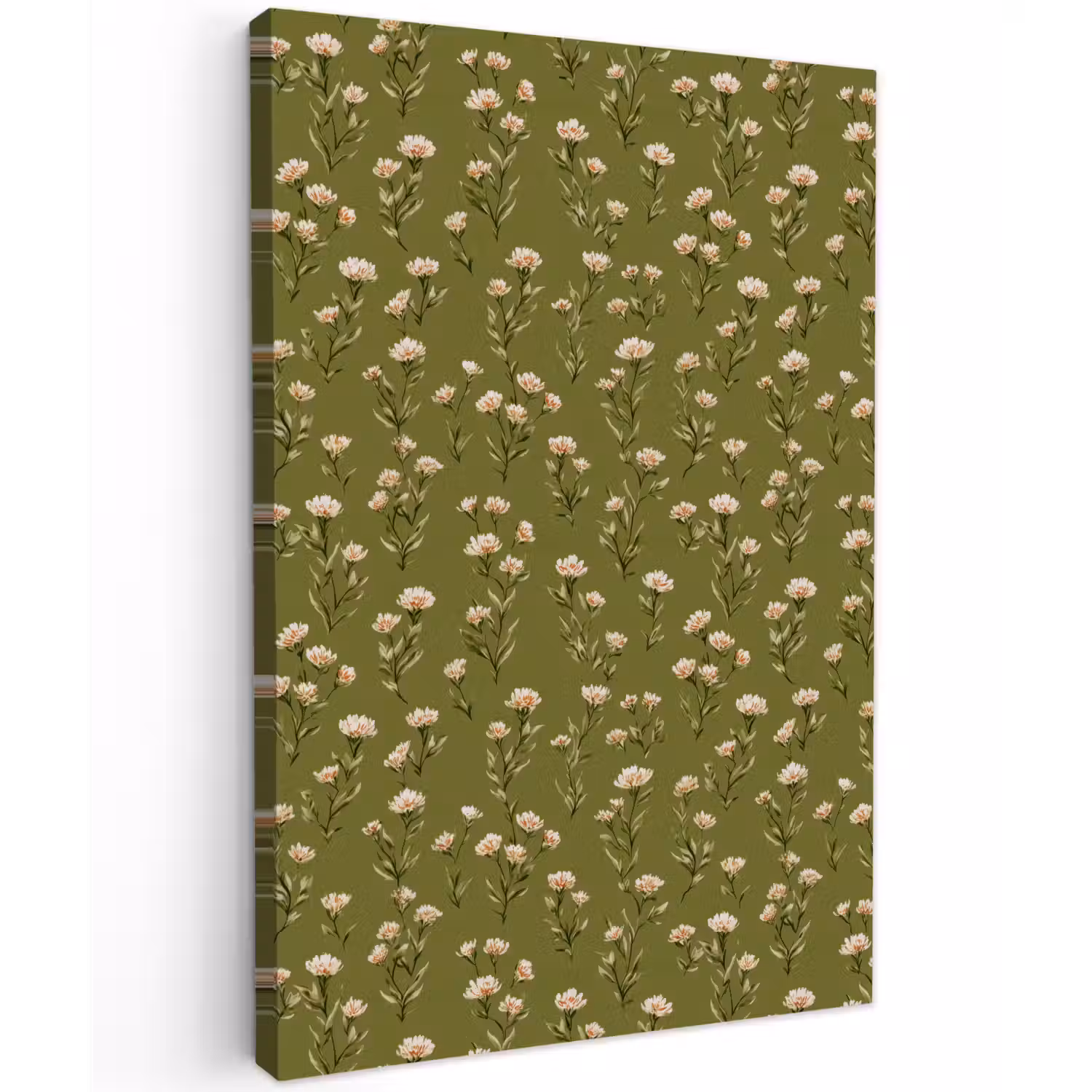 Landelijk - Bloemen - Groen Tuinposter op houten frame 2 cm dik klein 841 -3d