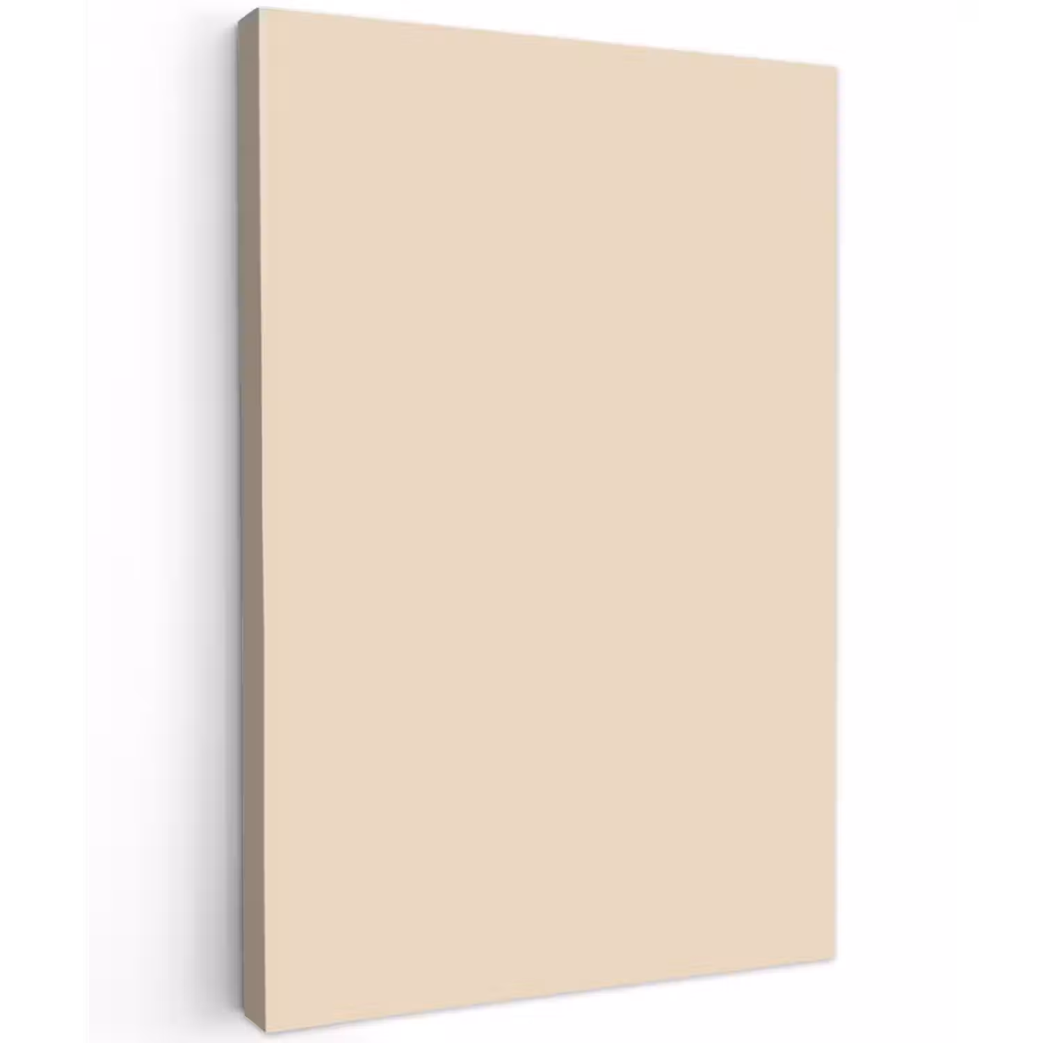 Cream - Nude - Neutraal Tuinposter op houten frame 2 cm dik klein 841 -3d