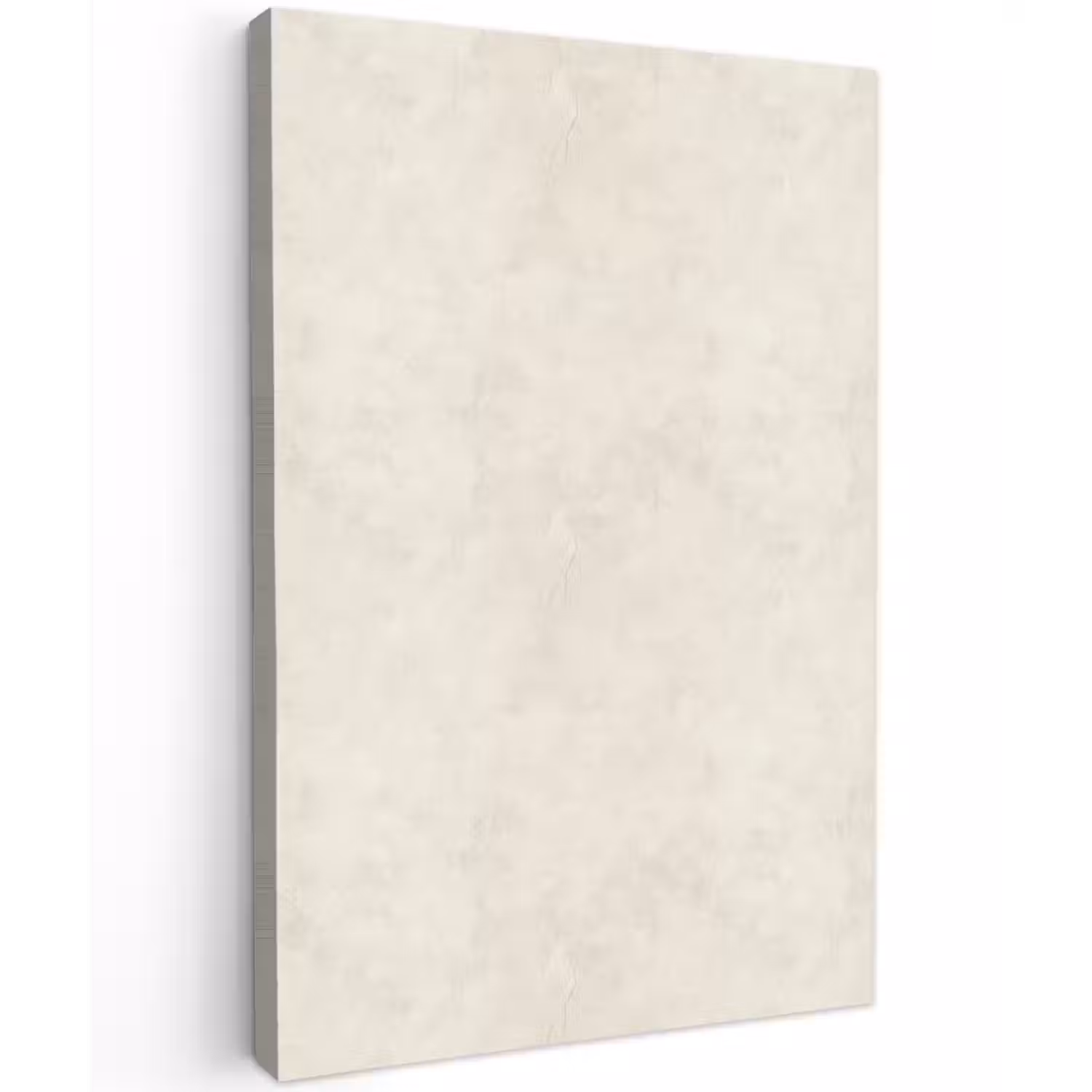 Crème - Egaal - Beton Tuinposter op houten frame 2 cm dik klein 841 -3d