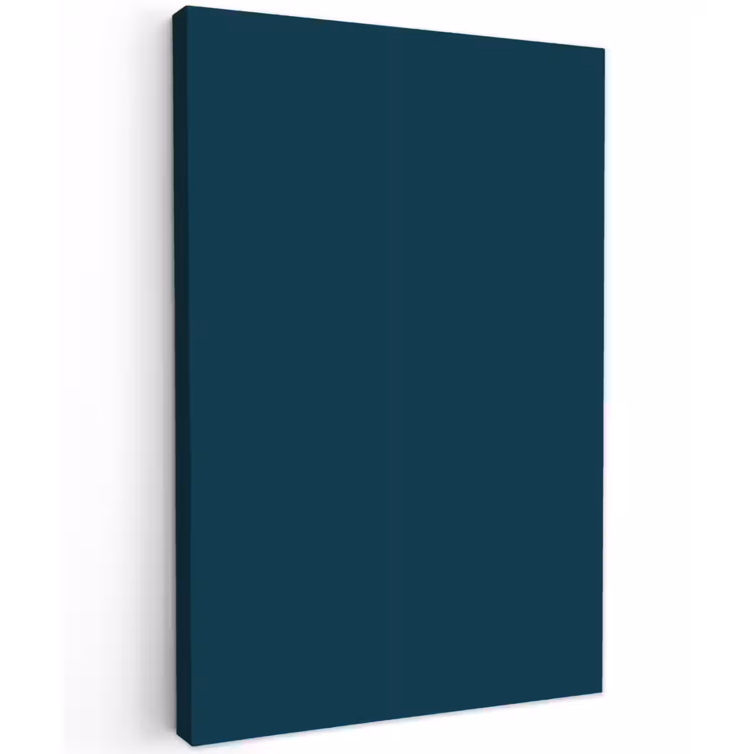 Dark - Indigo - Blauw Tuinposter op houten frame 2 cm dik klein 841 -3d