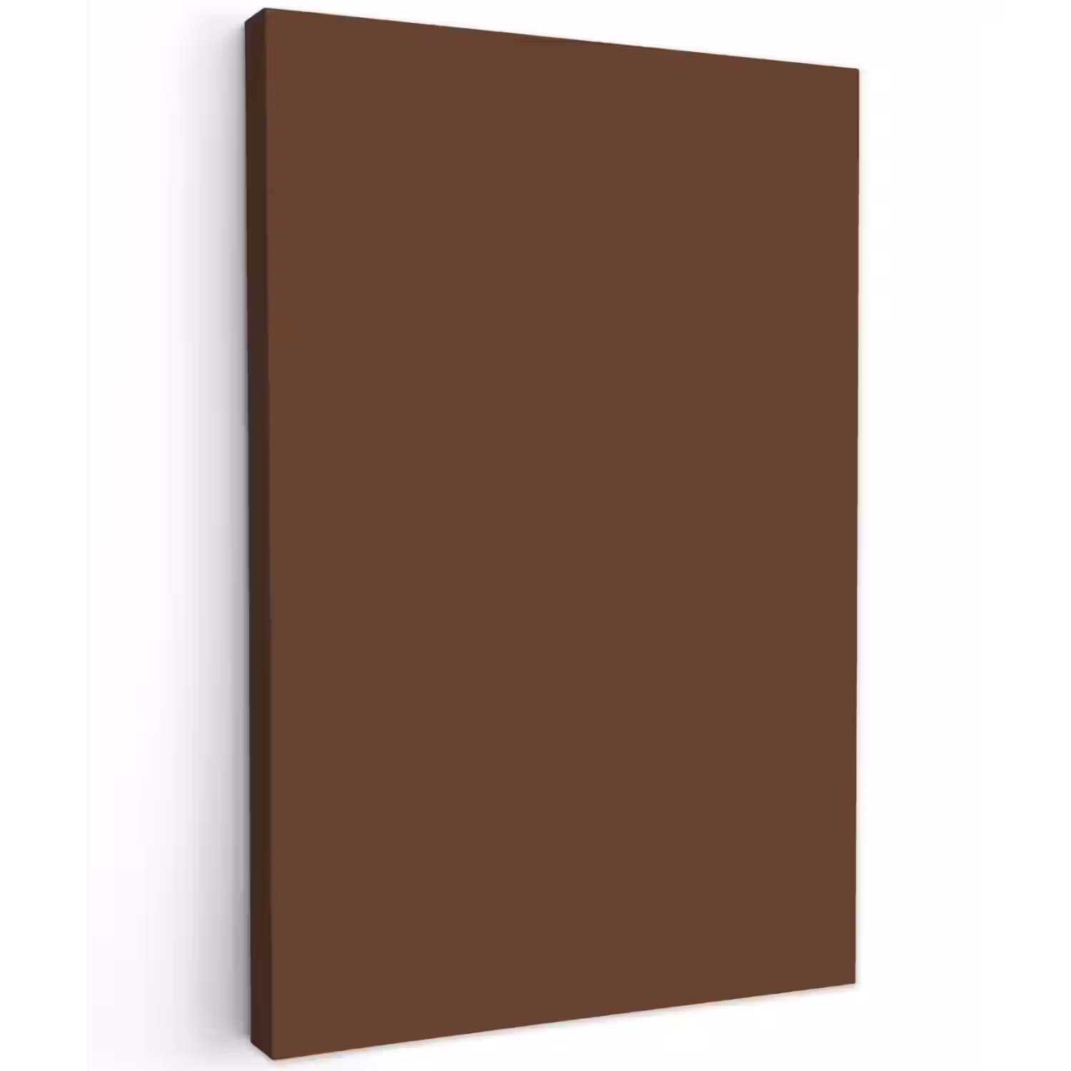 Deep - Clay - Brown - Bruin Tuinposter op houten frame 2 cm dik klein 841 -3d