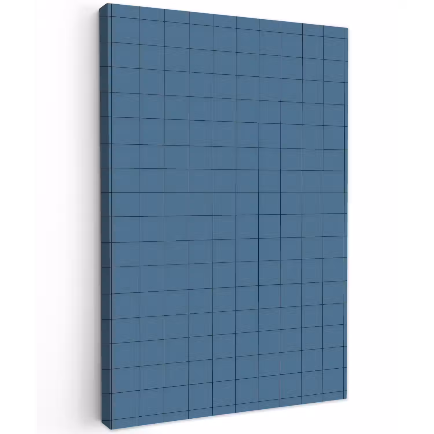 Ruiten - Geometrisch - Blauw Tuinposter op houten frame 2 cm dik klein 841 -3d