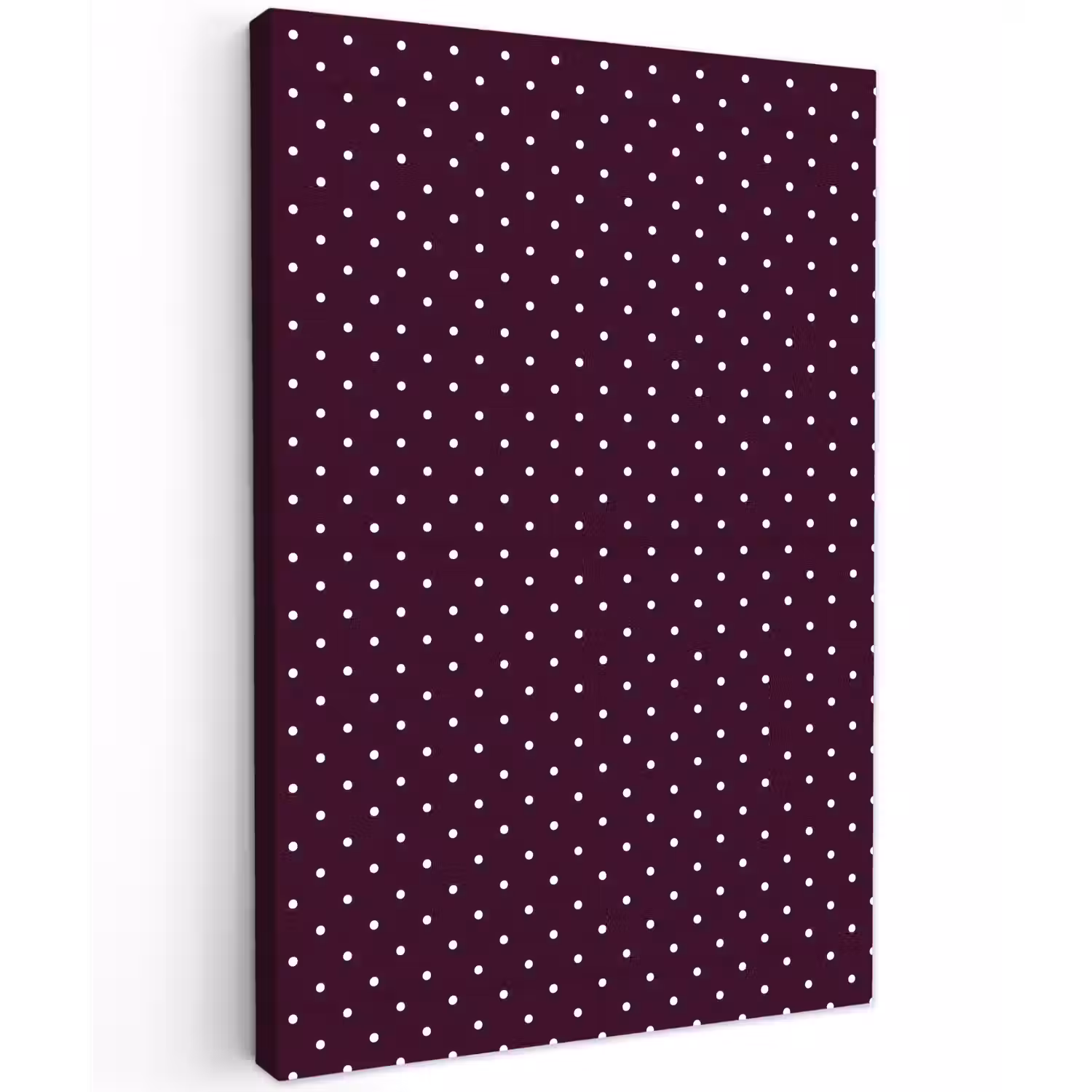 Stippen - Modern - Paars Tuinposter op houten frame 2 cm dik klein 841 -3d