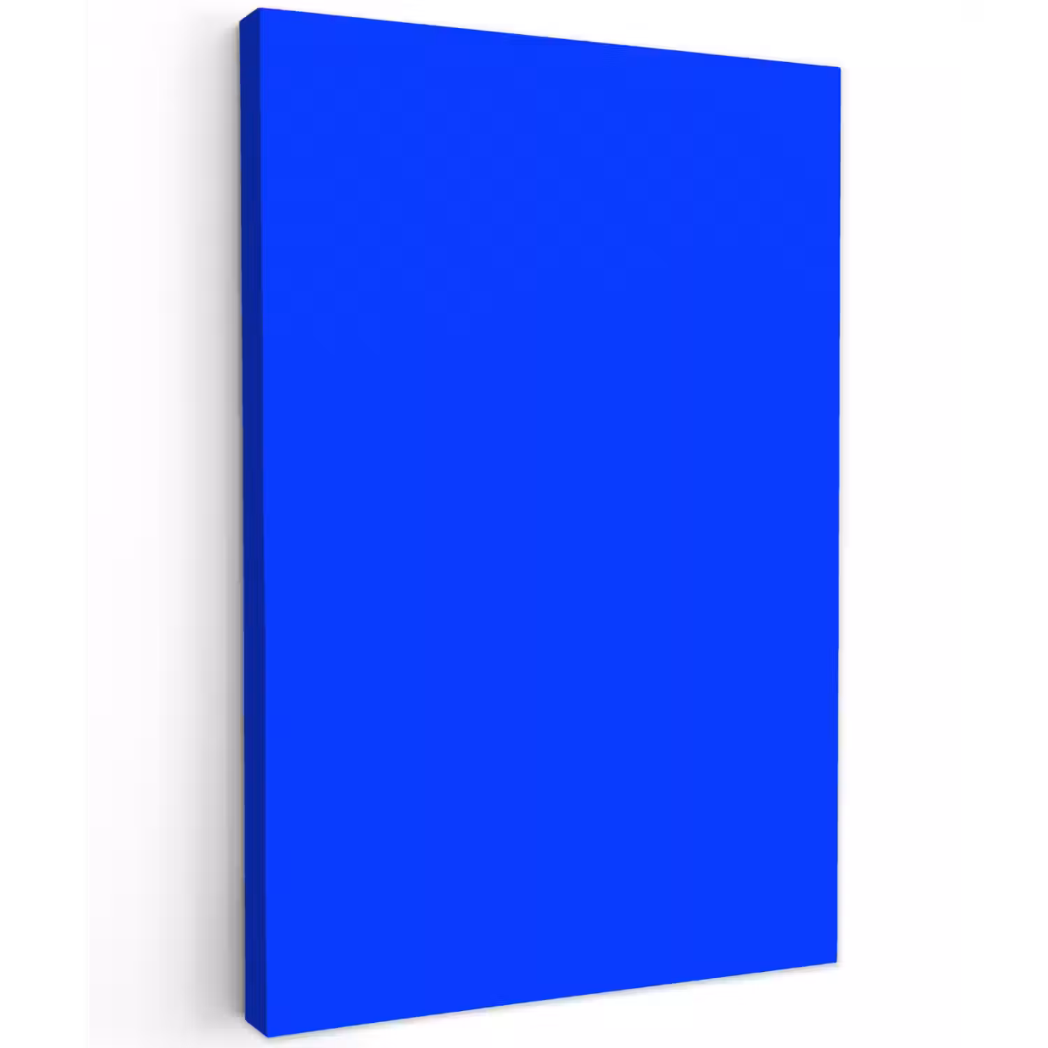 Electric - Blue - Blauw Tuinposter op houten frame 2 cm dik klein 841 -3d