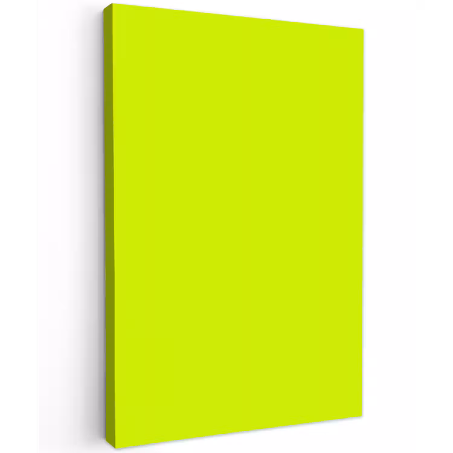 Electric - Lemon - Geel Tuinposter op houten frame 2 cm dik klein 841 -3d