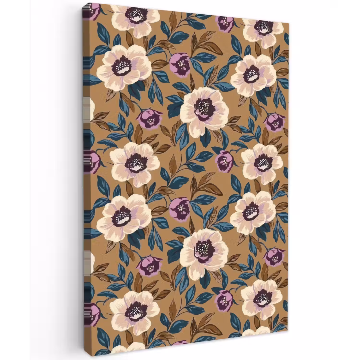 Floraal - Stilleven - Kleurrijk Tuinposter op houten frame 2 cm dik klein 841 -3d