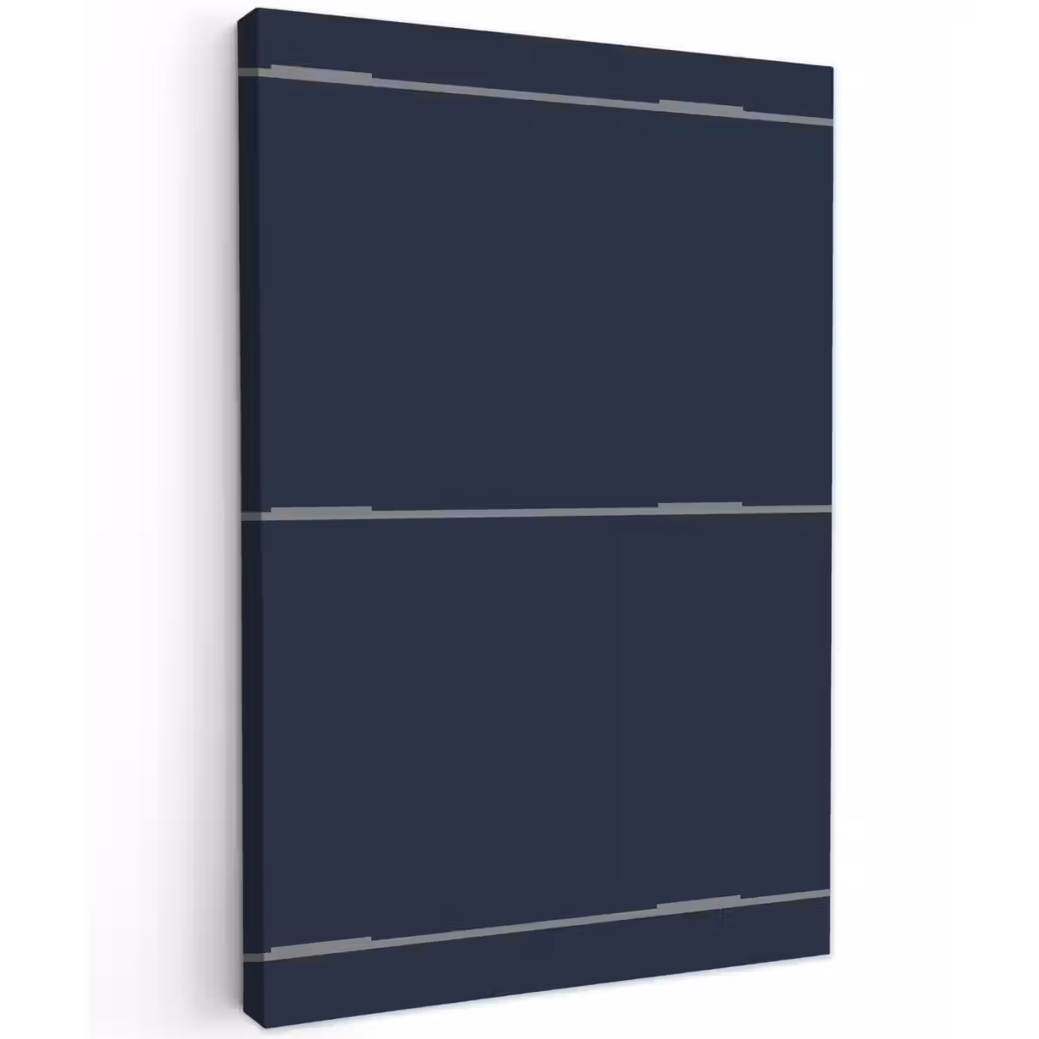Geldersblauw - Blauw - Klassiek Tuinposter op houten frame 2 cm dik klein 841 -3d