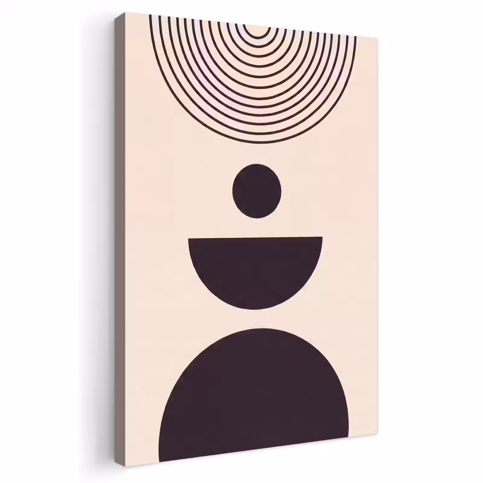 Outdoor Canvas Print - Geometric Balance - Art - Geometrische balans - Kunst Tuinposter op houten frame 2 cm dik klein