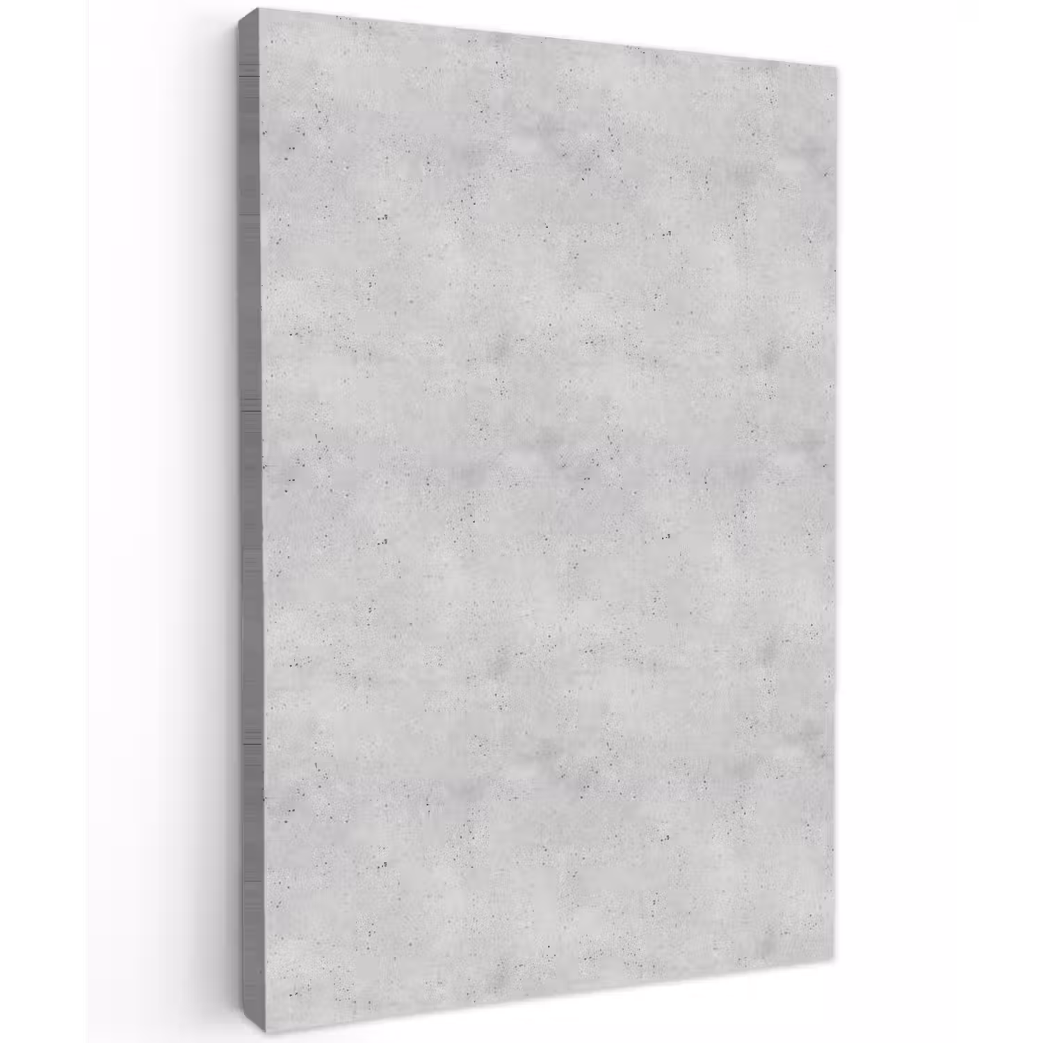 Grijs - Beton - Neutraal Tuinposter op houten frame 2 cm dik klein 841 -3d