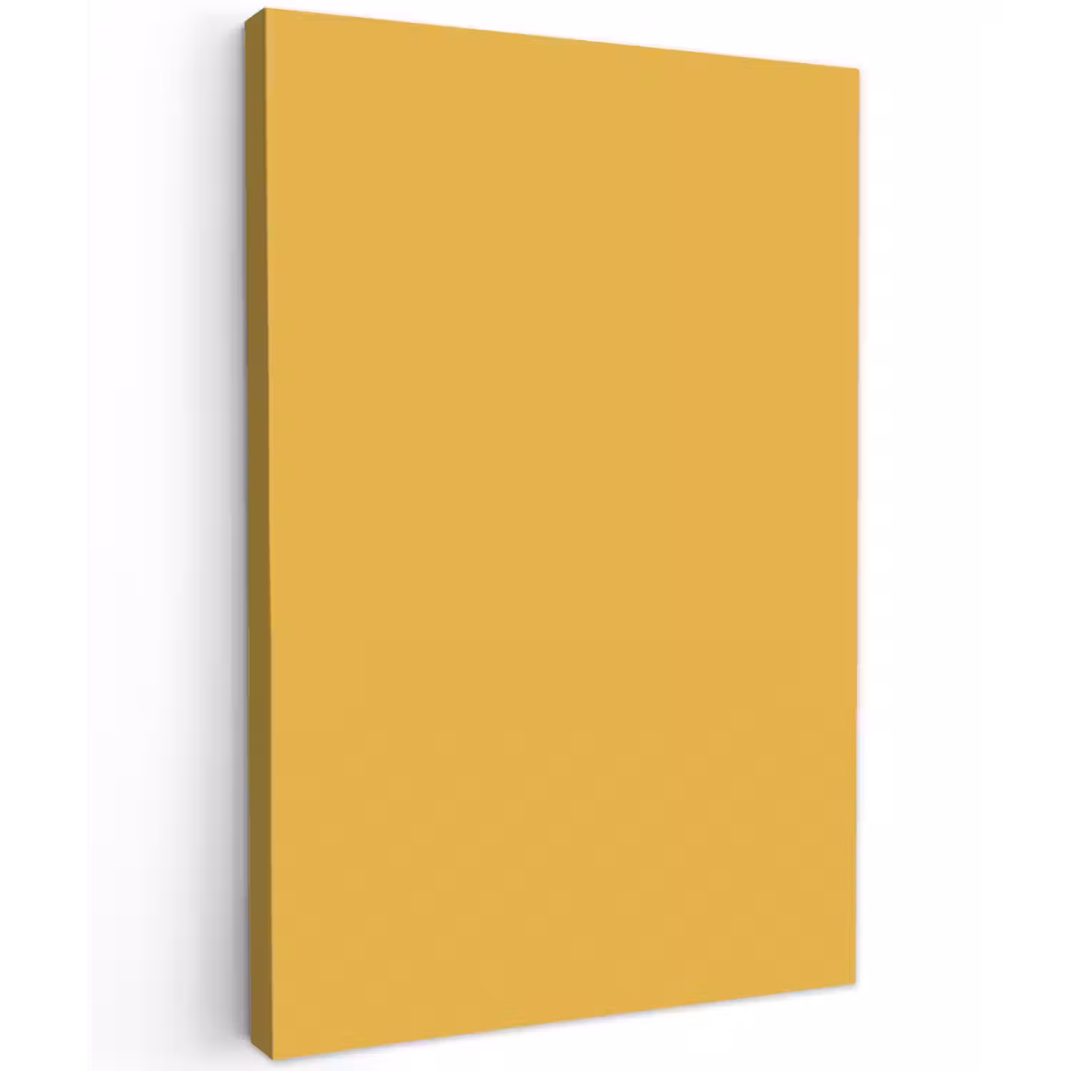 Joyful - Mustard - Geel Tuinposter op houten frame 2 cm dik klein 841 -3d