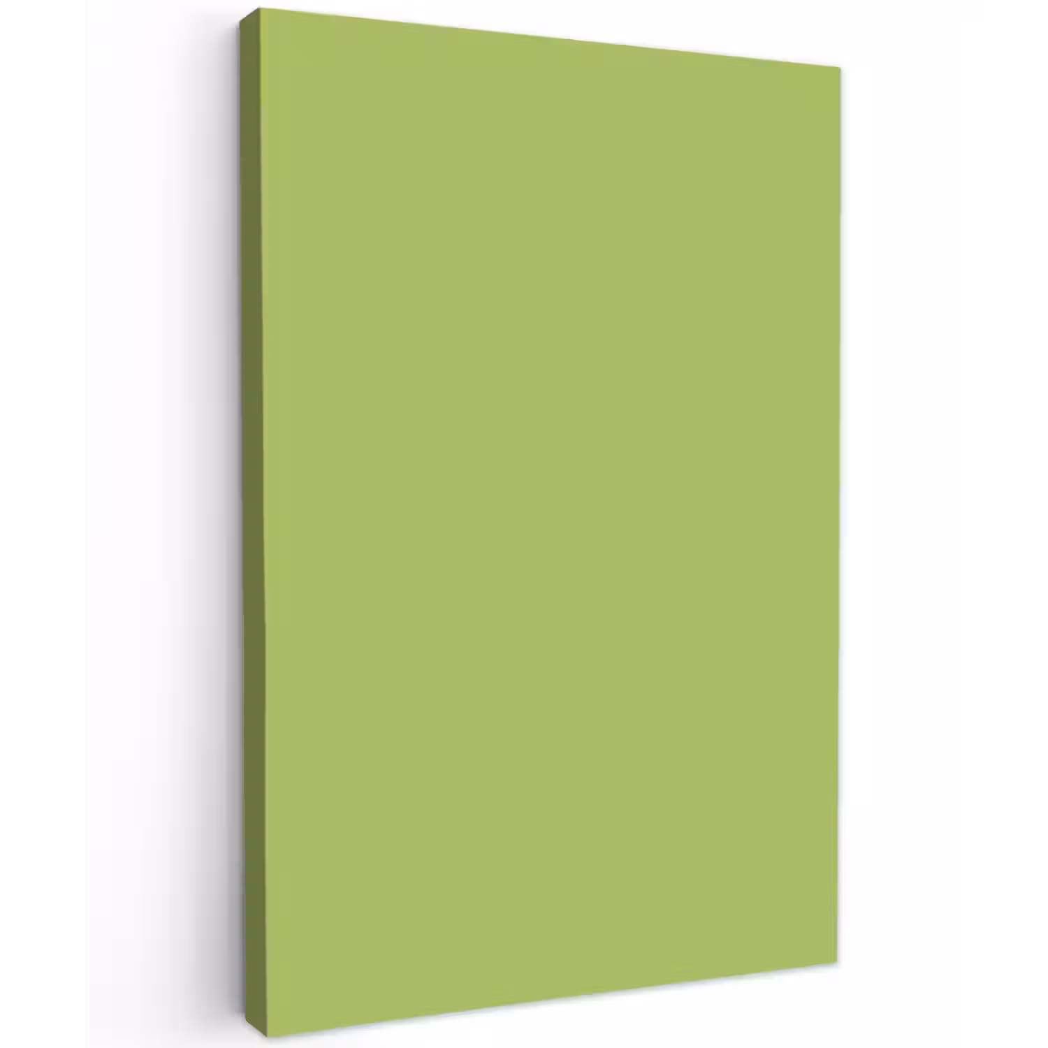 Lime - Glow - Groen Tuinposter op houten frame 2 cm dik klein 841 -3d