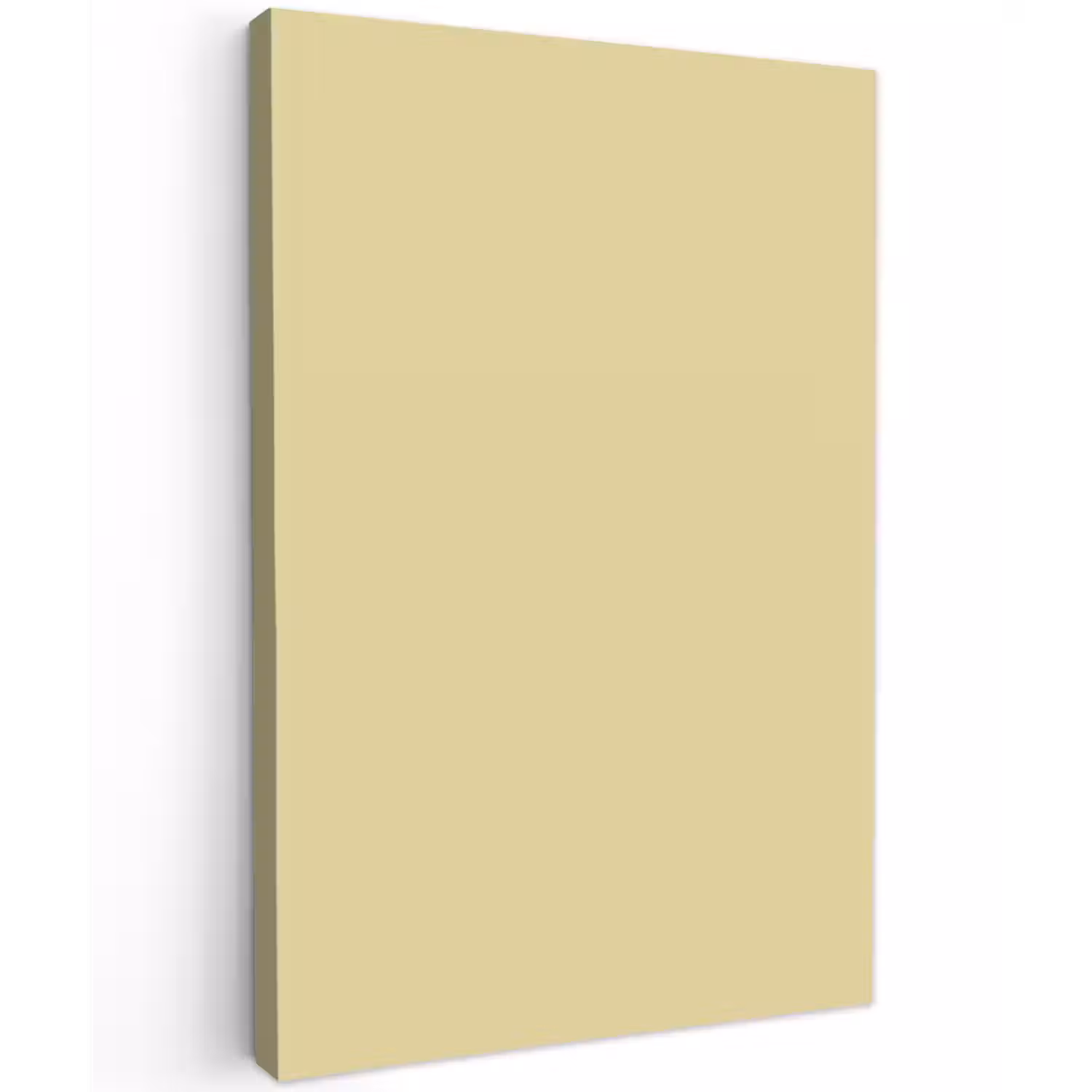 Mellow - Touch - Geel Tuinposter op houten frame 2 cm dik klein 841 -3d