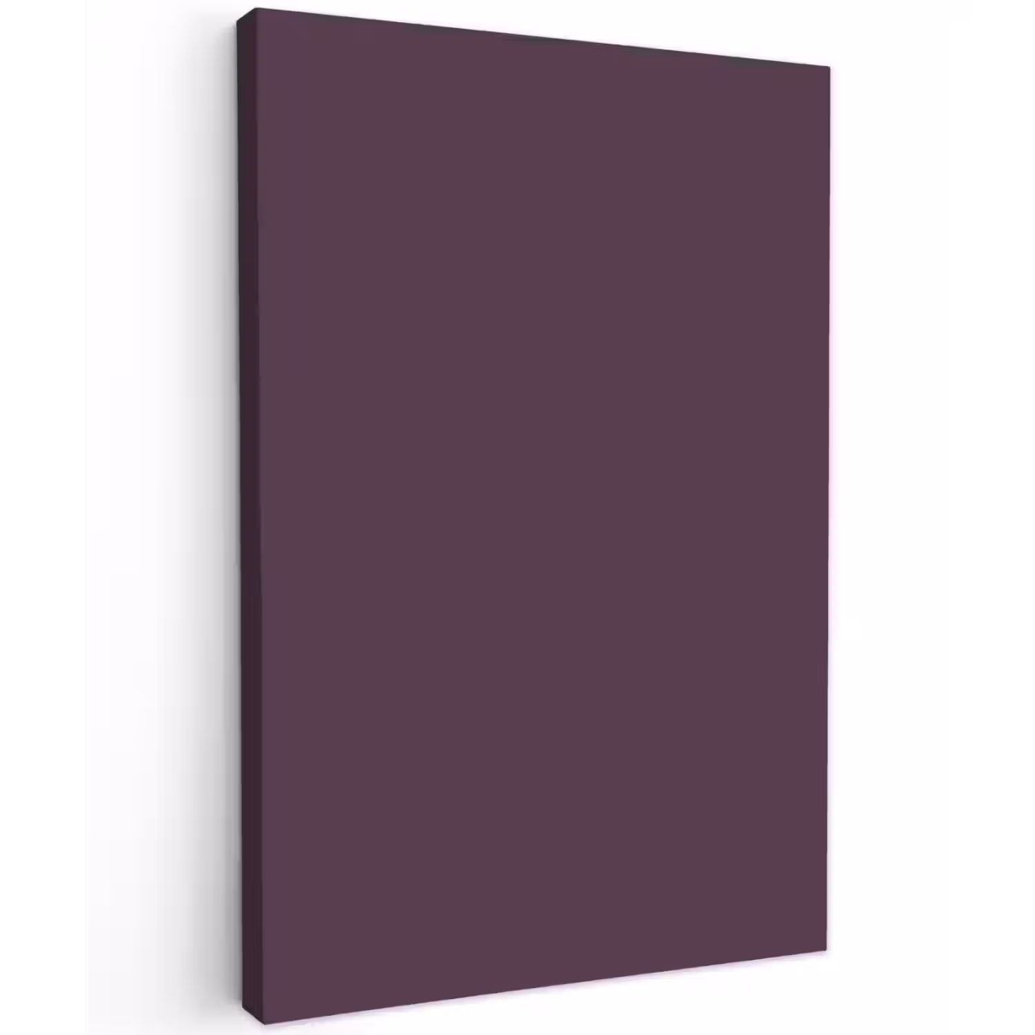 Midnight - Plum - Paars Tuinposter op houten frame 2 cm dik klein 841 -3d