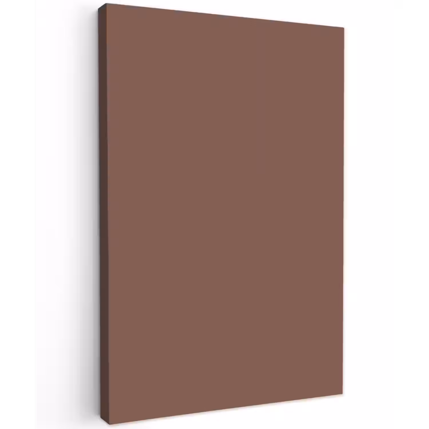 Muted - Chestnut - Bruin Tuinposter op houten frame 2 cm dik klein 841 -3d