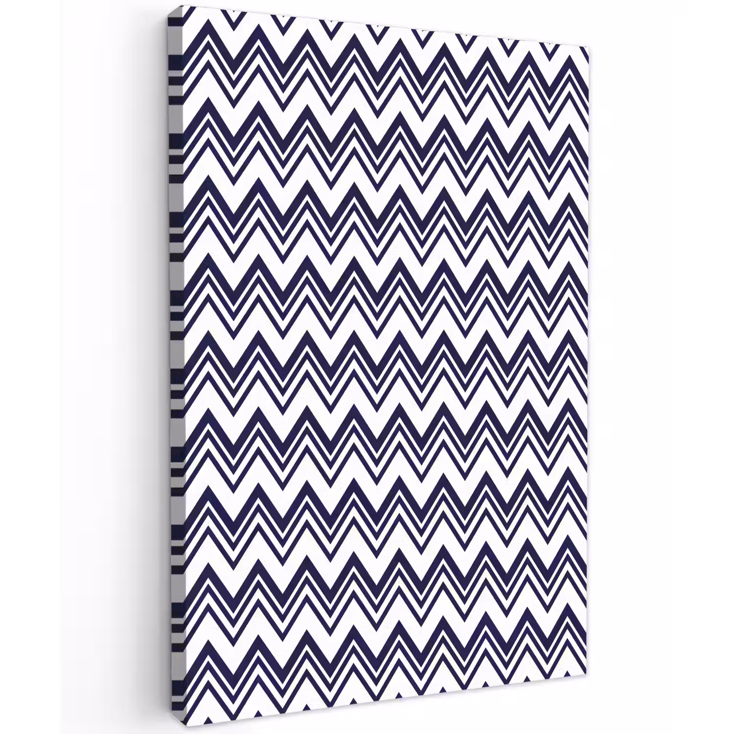 Oceaan - Golven - Blauw - Wit Tuinposter op houten frame 2 cm dik klein 841 -3d