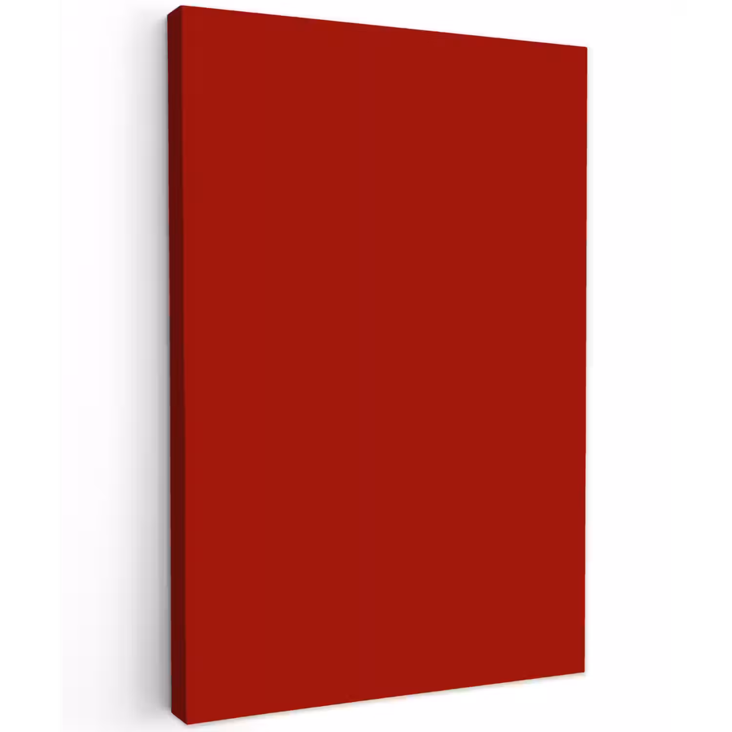 Oxblood - Maroon - Rood Tuinposter op houten frame 2 cm dik klein 841 -3d