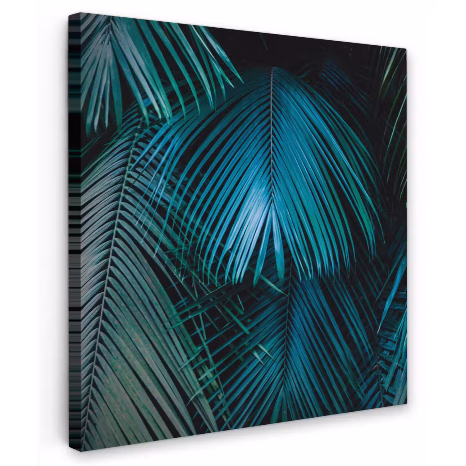 Palmblad - Tropisch - Natuur - Jungle Tuinposter op houten frame 2 cm dik klein -3d