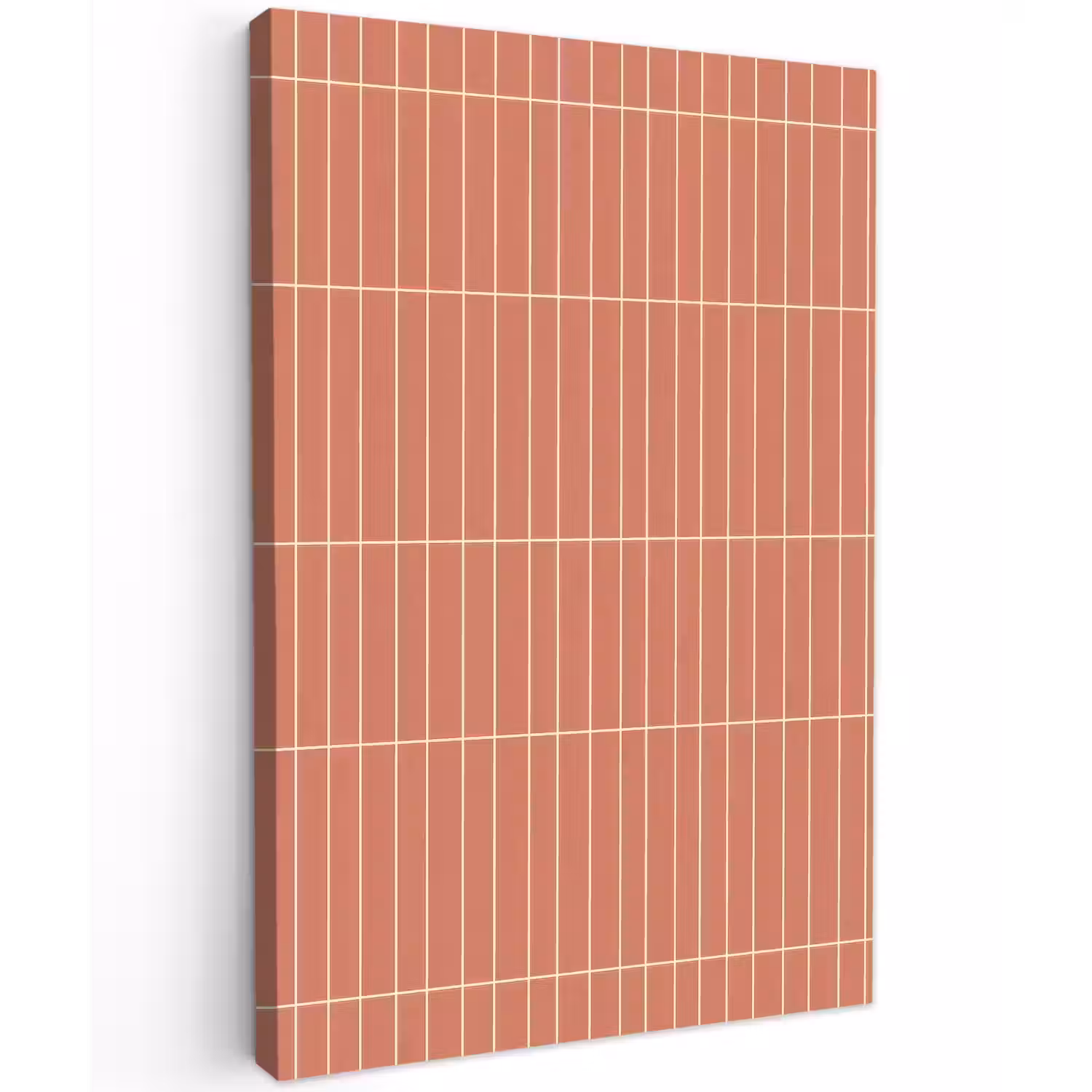 Patroon - Tegels - Terracotta Tuinposter op houten frame 2 cm dik klein 841 -3d
