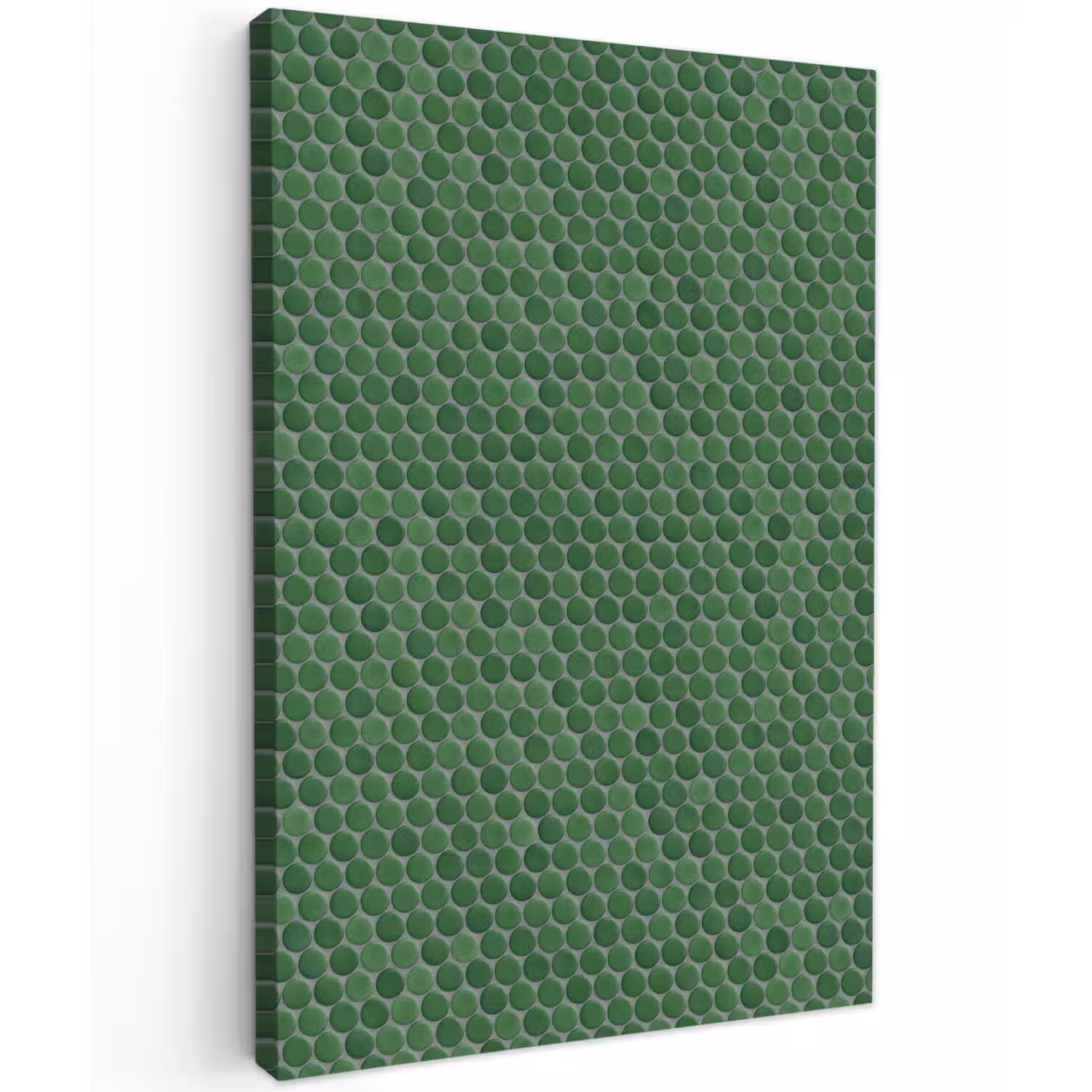 Penny - Mozaïek - Bosgroen - Green Tuinposter op houten frame 2 cm dik klein 841 -3d