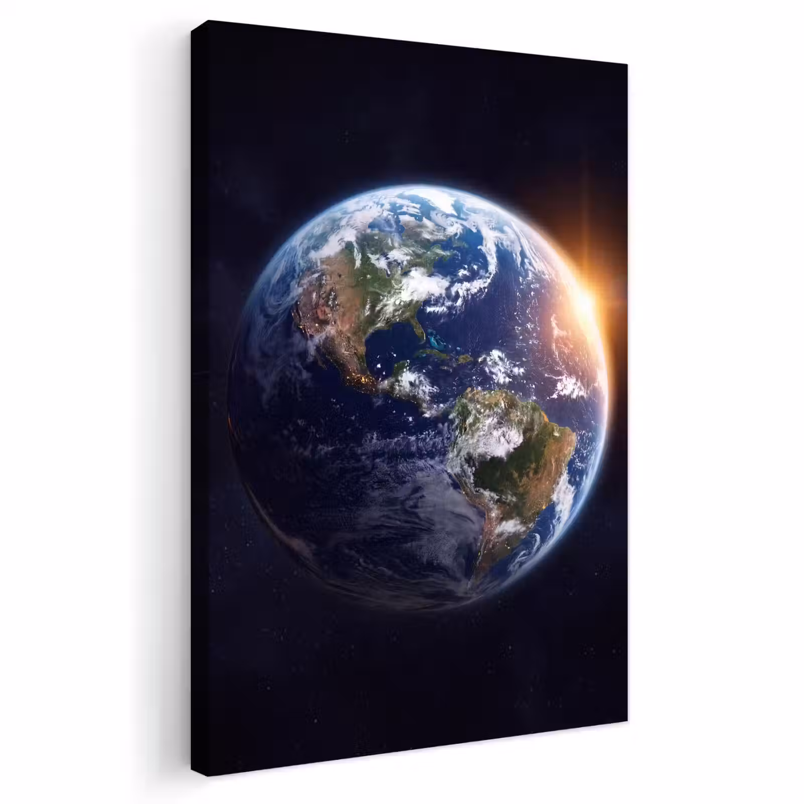 Outdoor Canvas Print - Planet - Space - Cosmos - Planeet - Ruimte - Kosmos Tuinposter op houten frame 2 cm dik klein