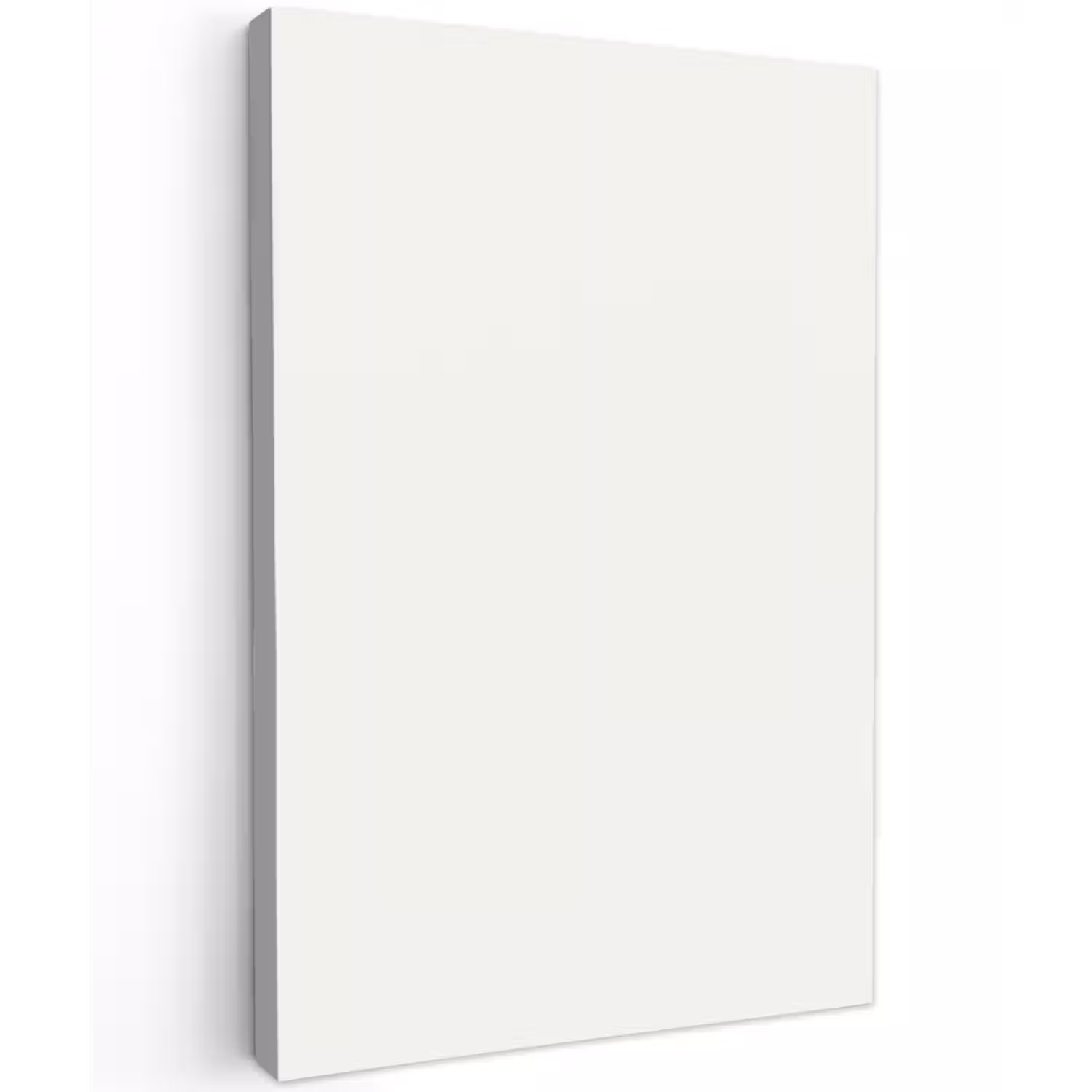 Pure - Alabaster - Wit Tuinposter op houten frame 2 cm dik klein 841 -3d