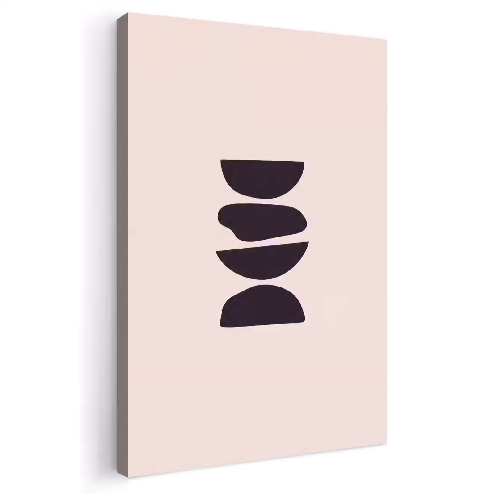 Outdoor Canvas Print - Shapes - Abstract - Modern - Vormen - Abstract - Modern Tuinposter op houten frame 2 cm dik klein