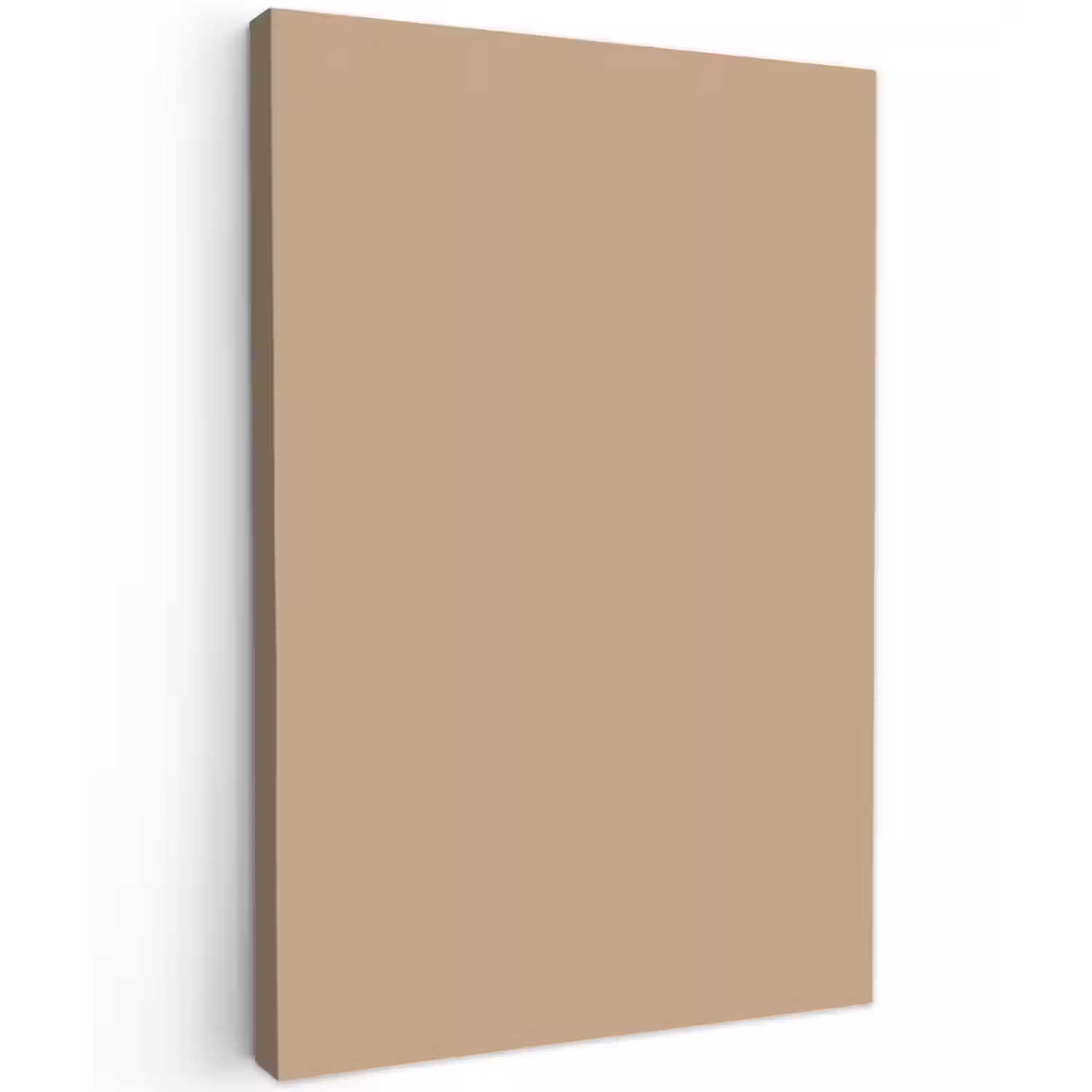 Soft - Taupe - Bruin Tuinposter op houten frame 2 cm dik klein 841 -3d