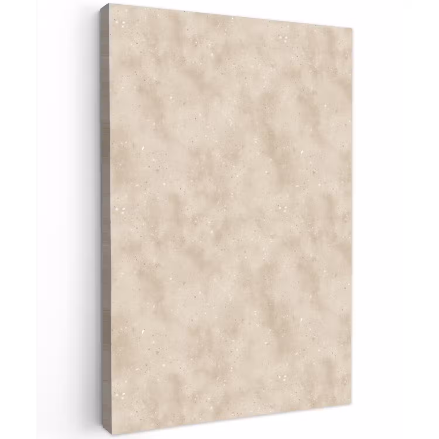 Structuur - Spikkels - Beige Tuinposter op houten frame 2 cm dik klein 841 -3d