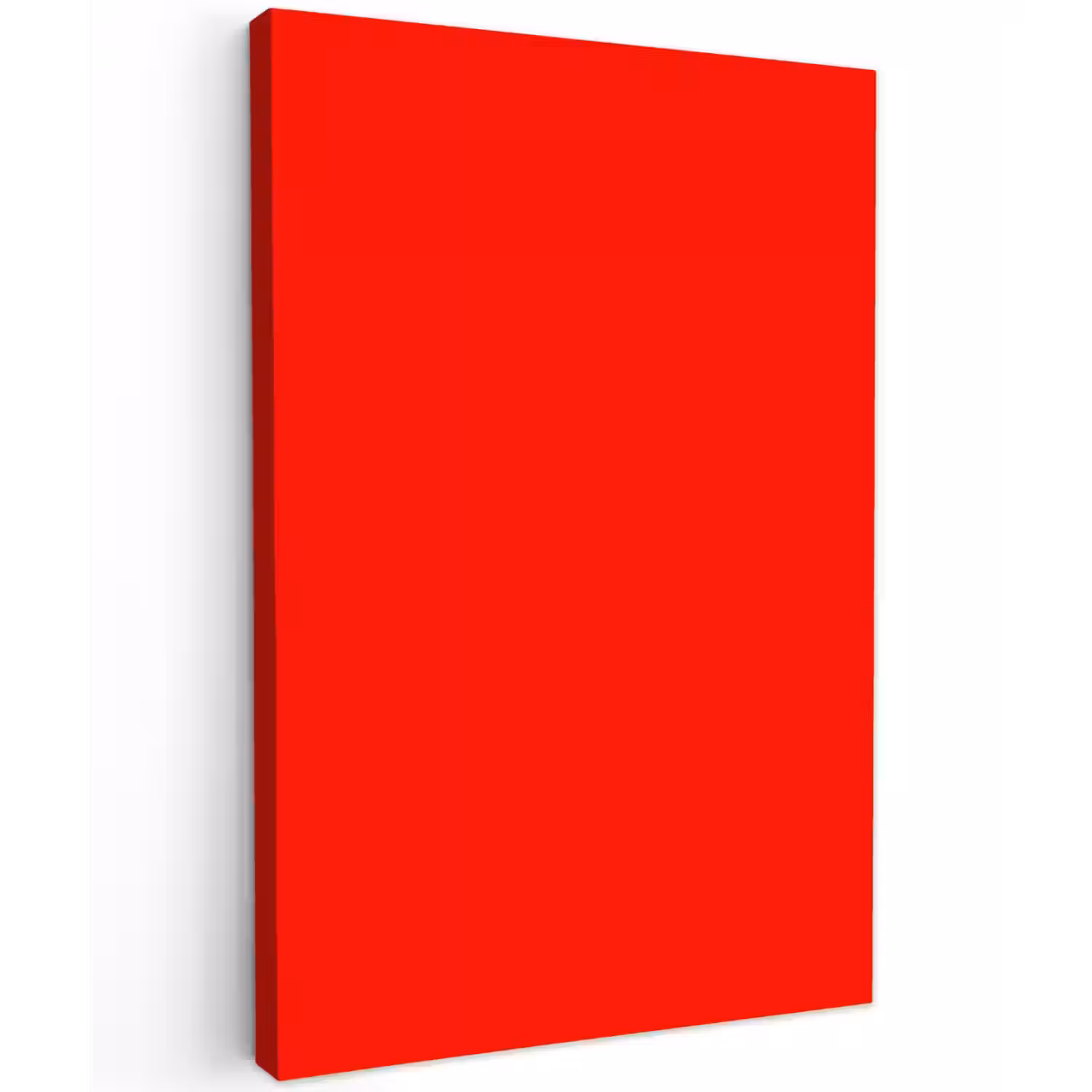 Vibrant - Vermilion - Rood Tuinposter op houten frame 2 cm dik klein 841 -3d