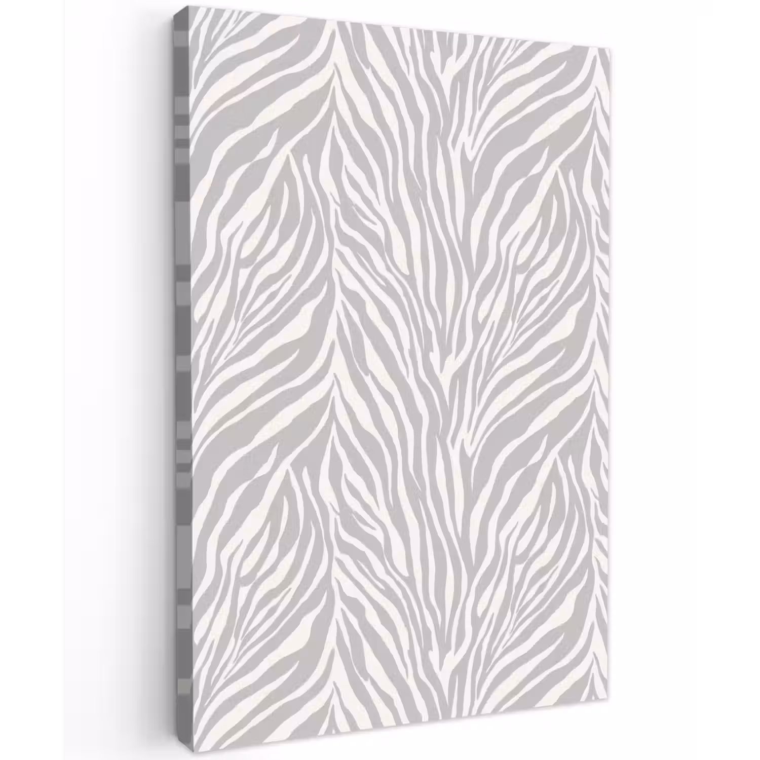Zebra - Motief - Grijs Tuinposter op houten frame 2 cm dik klein 841 -3d