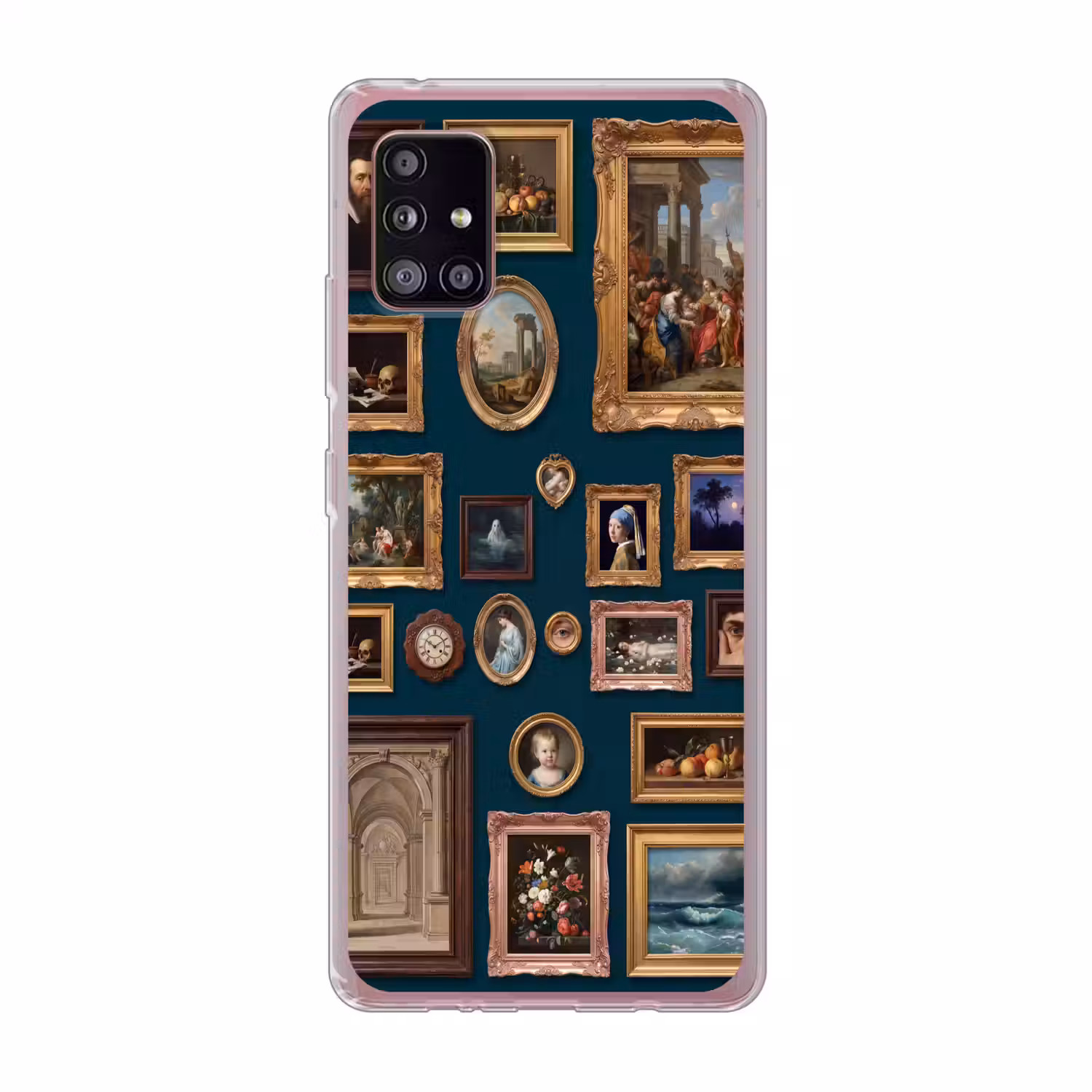 Kunst - Schilderijen - Decoratie - Klassiek - Groen Telefoonhoesje Samsung Galaxy A51 5G klein -3d