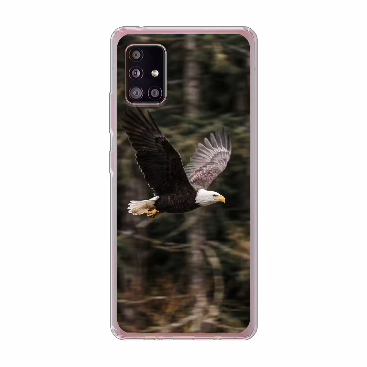 Zeearend - Vliegen - Bos - Natuur Telefoonhoesje Samsung Galaxy A51 5G klein -3d